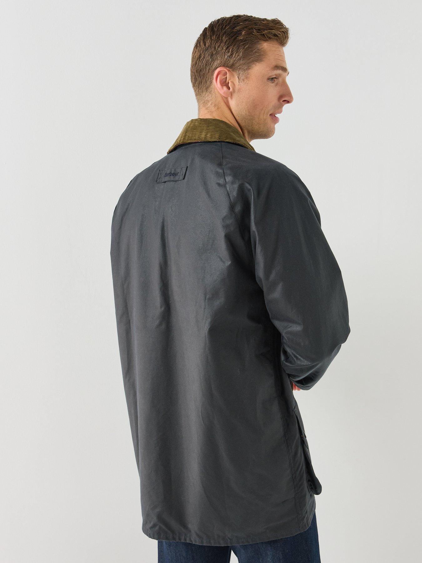 Image 2 of 6 of Barbour Mens Icons Beaufort Wax Jacket - Navy