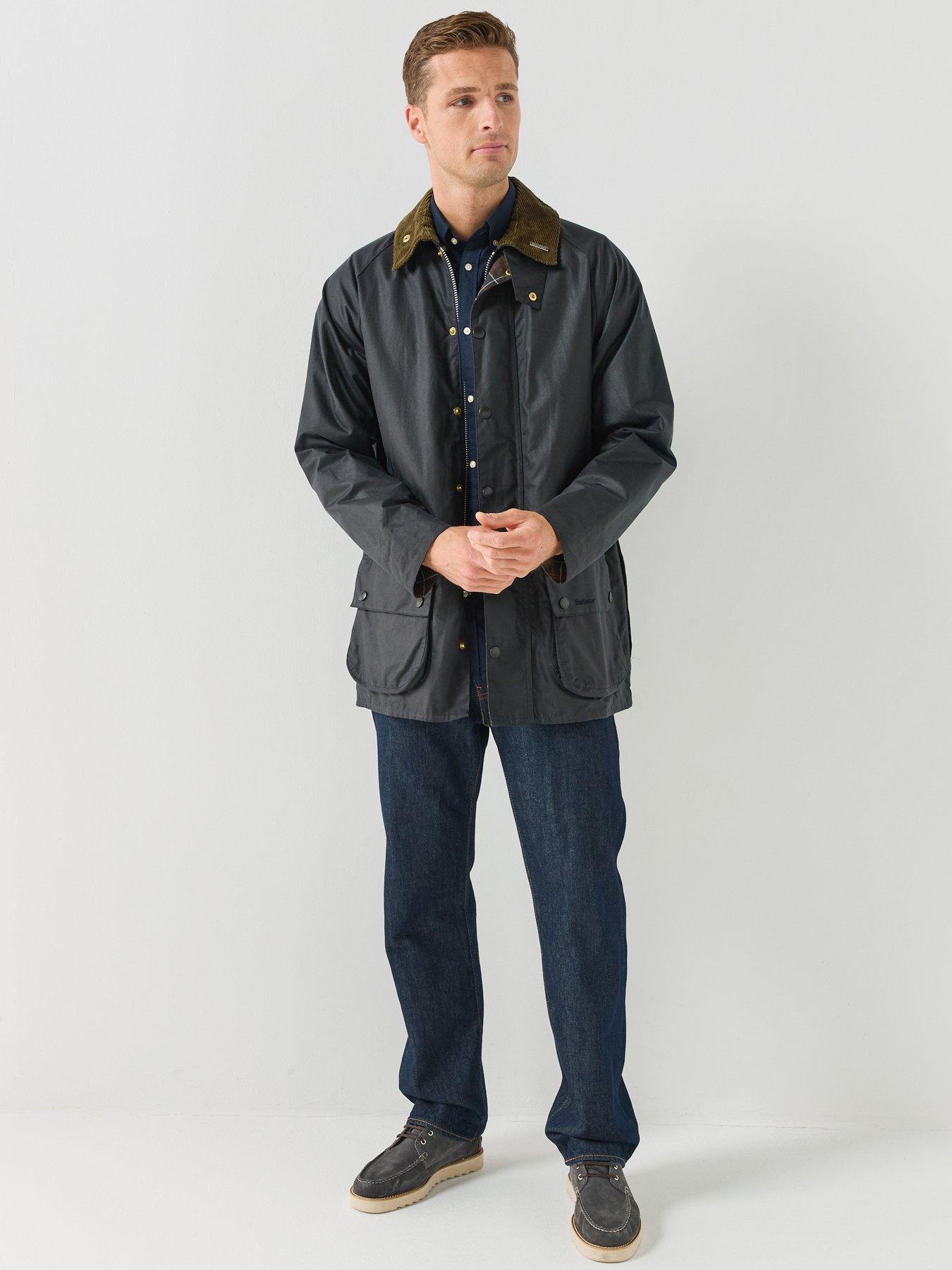 Image 3 of 6 of Barbour Mens Icons Beaufort Wax Jacket - Navy