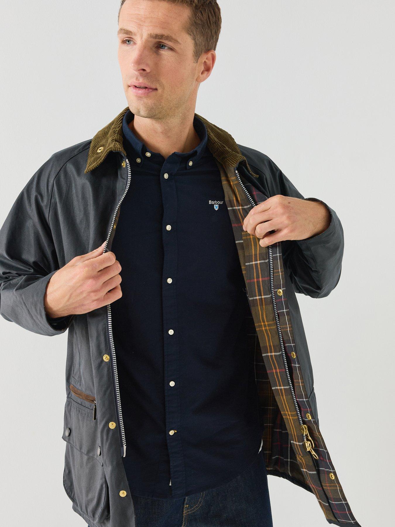 Image 4 of 6 of Barbour Mens Icons Beaufort Wax Jacket - Navy