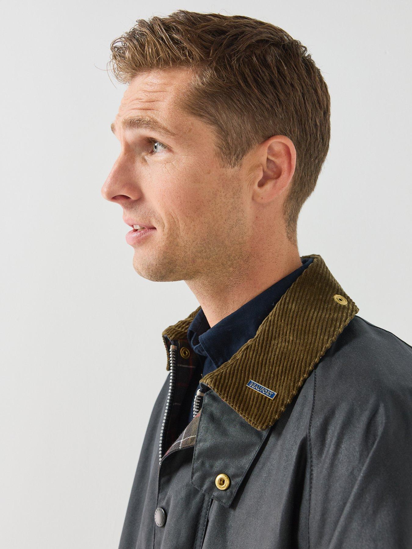 Image 5 of 6 of Barbour Mens Icons Beaufort Wax Jacket - Navy