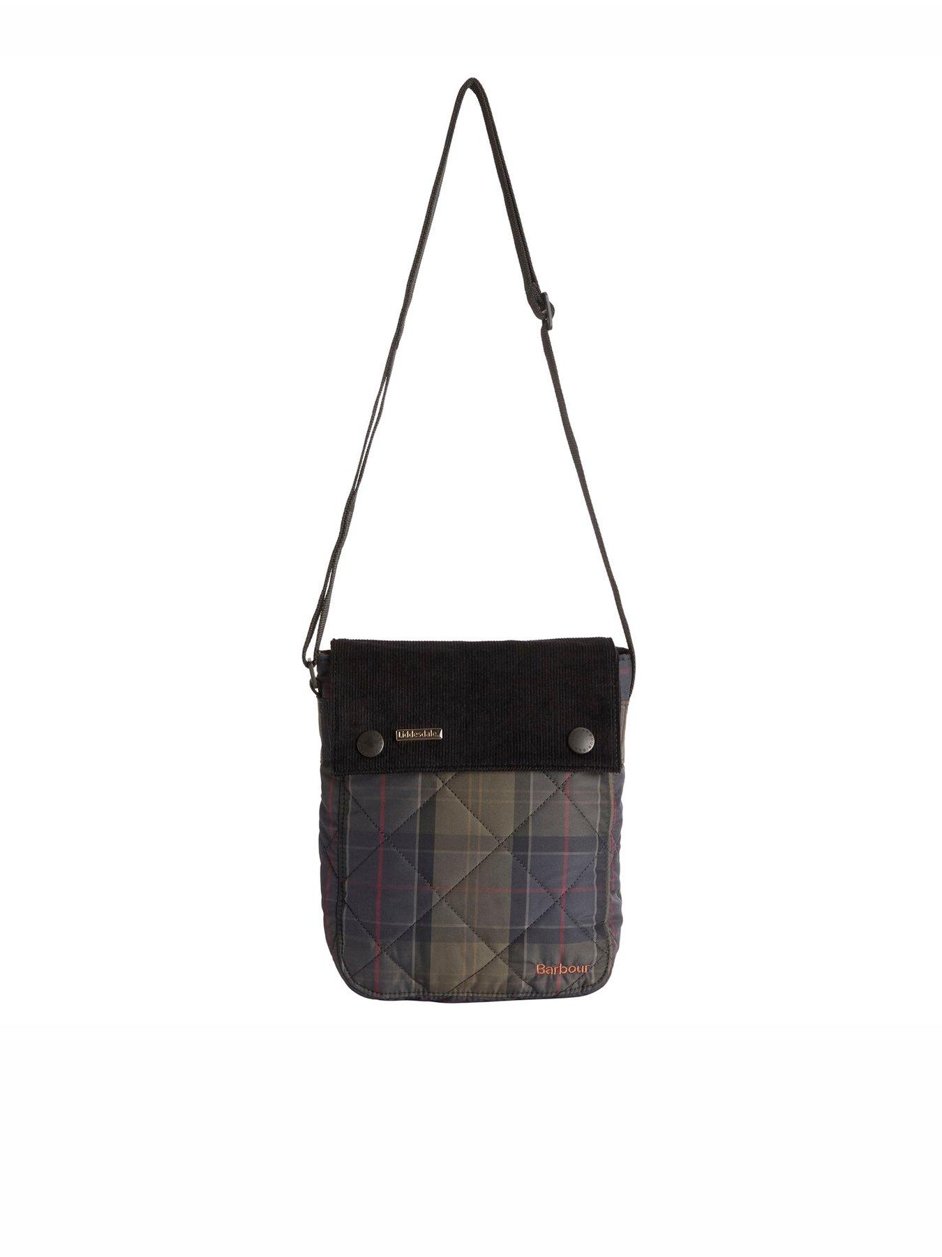 Barbour Shadow Tartan Liddesdale Crossbody Bag - Shadow Classic Tartan