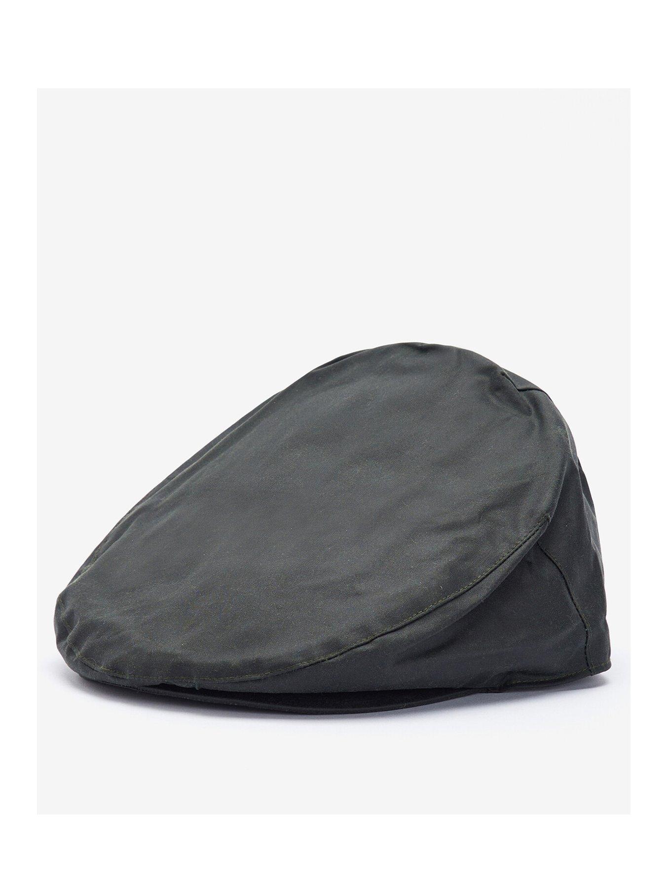 Barbour Men's Waxed Flat Cap - Green