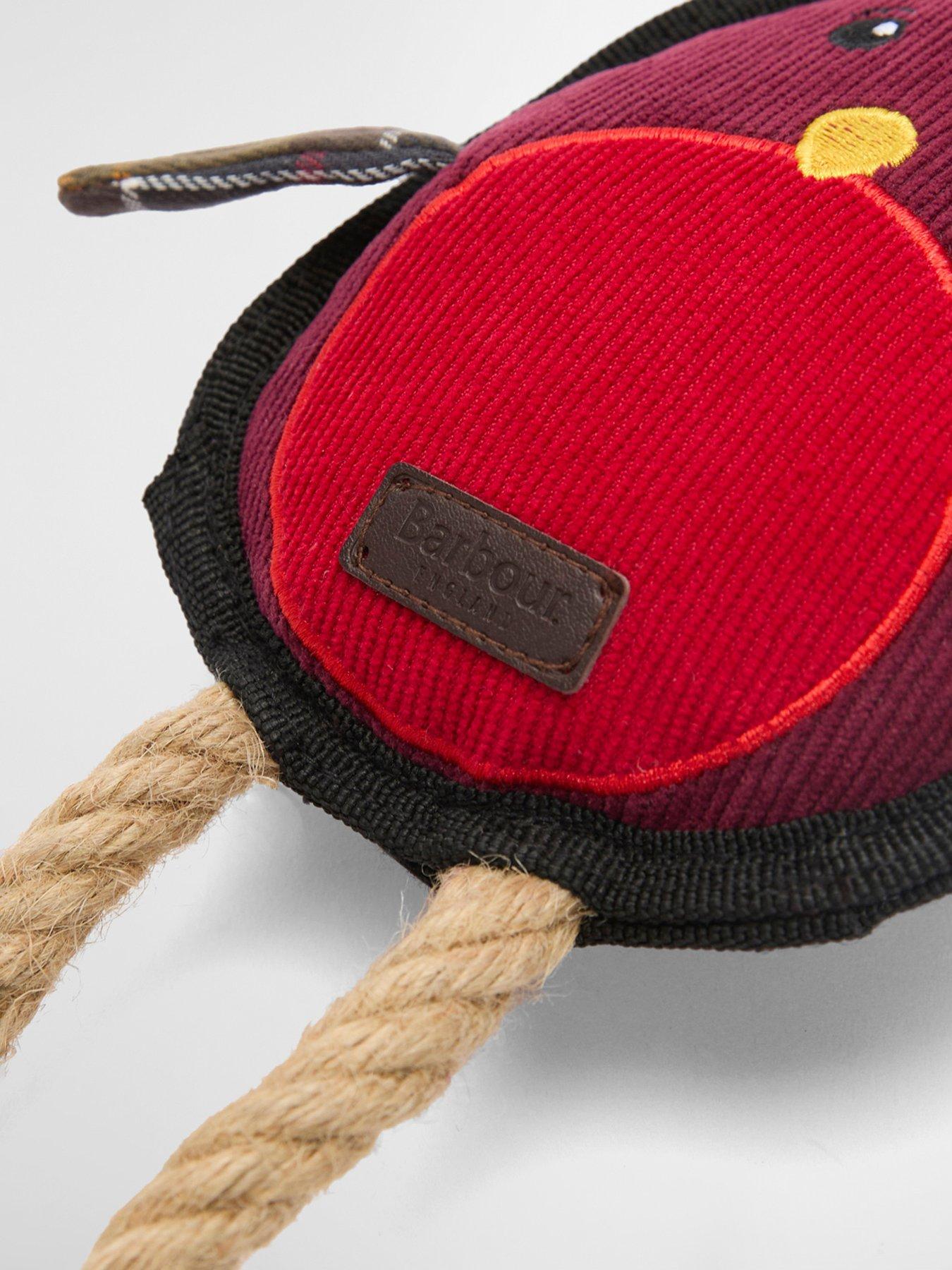 Image 3 of 4 of Barbour Dog Christmas Robin Toy - Brown