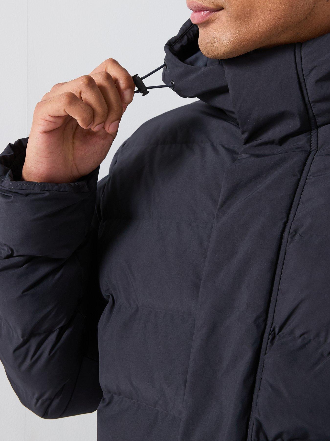 Image 6 of 6 of Barbour International Mens Daleson Hooded Padded Puffer Jacket - Navy