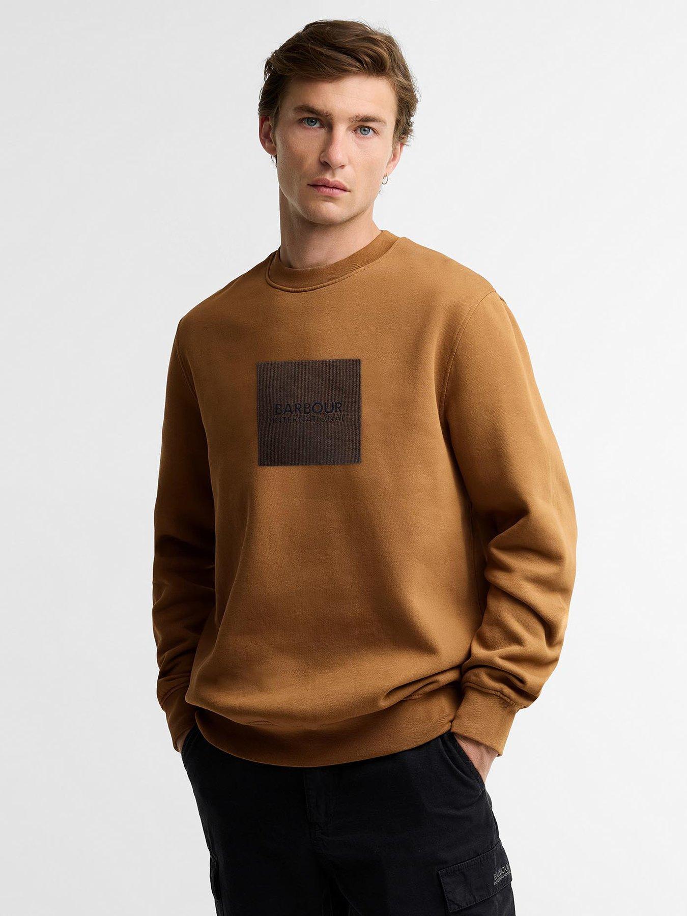 Barbour International International Burnett Graphic Sweat - Brown