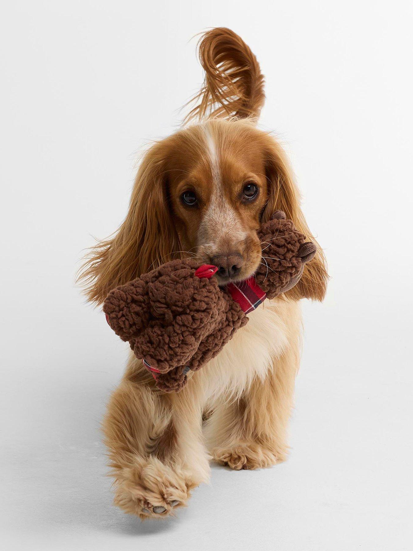 Image 3 of 5 of Barbour Dog Llama Toy - Brown