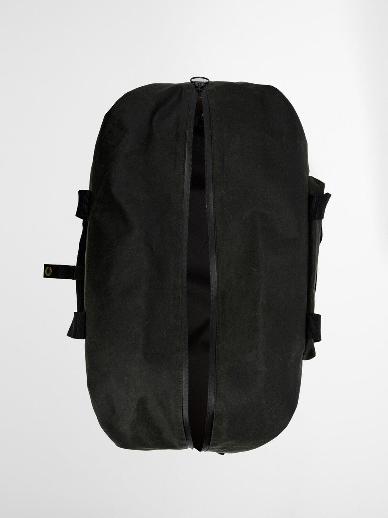 Image 4 of 6 of Barbour Field Wax Holdall Bag - Green