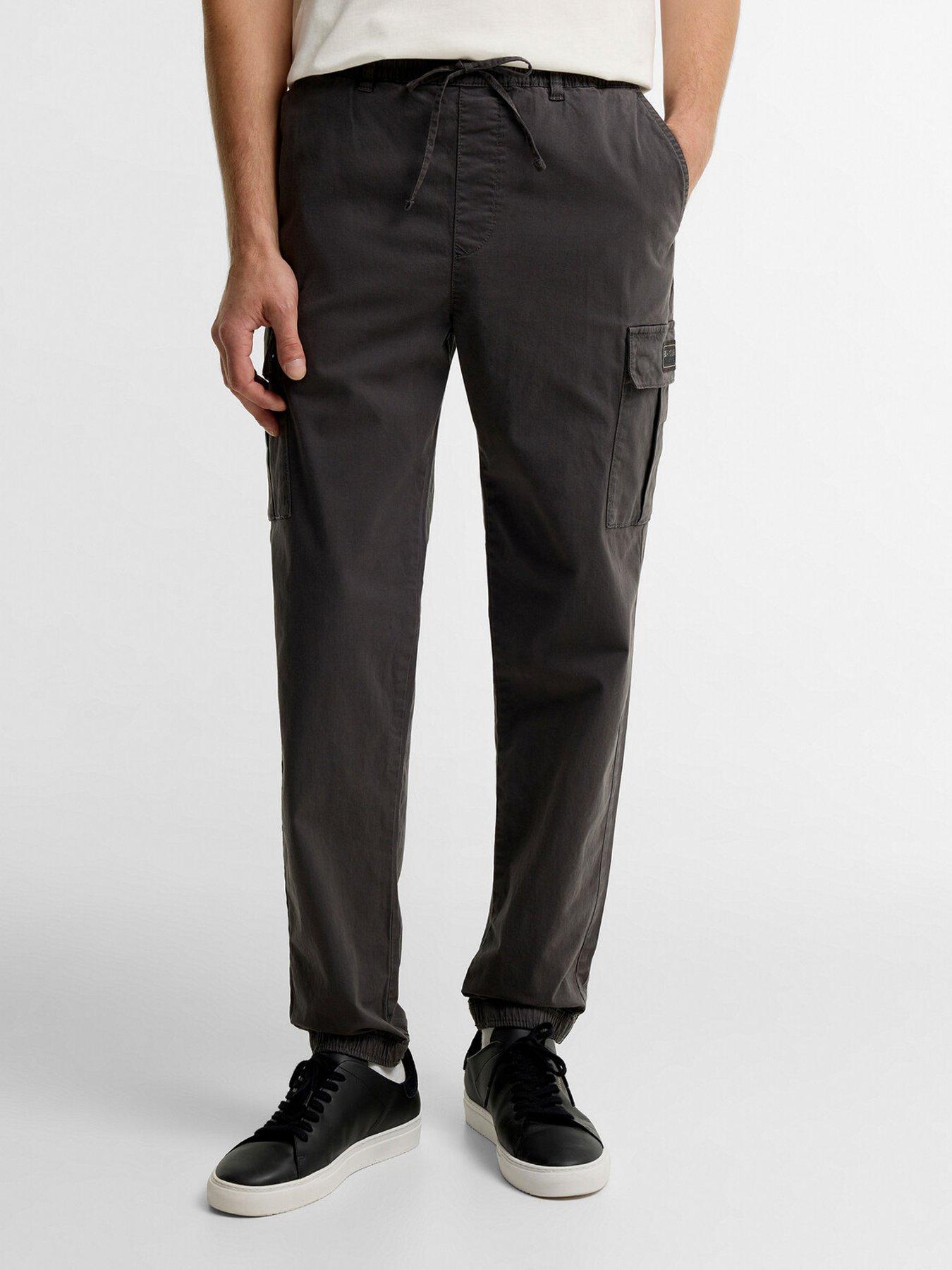 Image 1 of 4 of Barbour International International Outline Cargo Pants - Grey