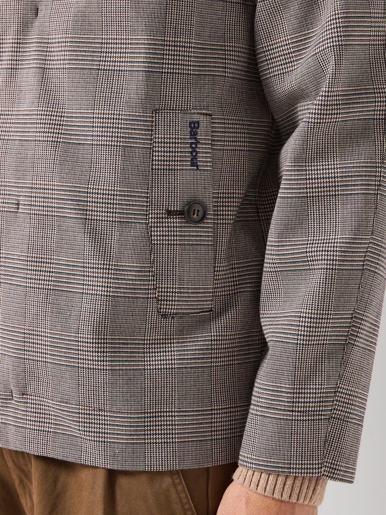 Image 4 of 6 of Barbour Modern Short Lorden Showerproof Mac - Brown