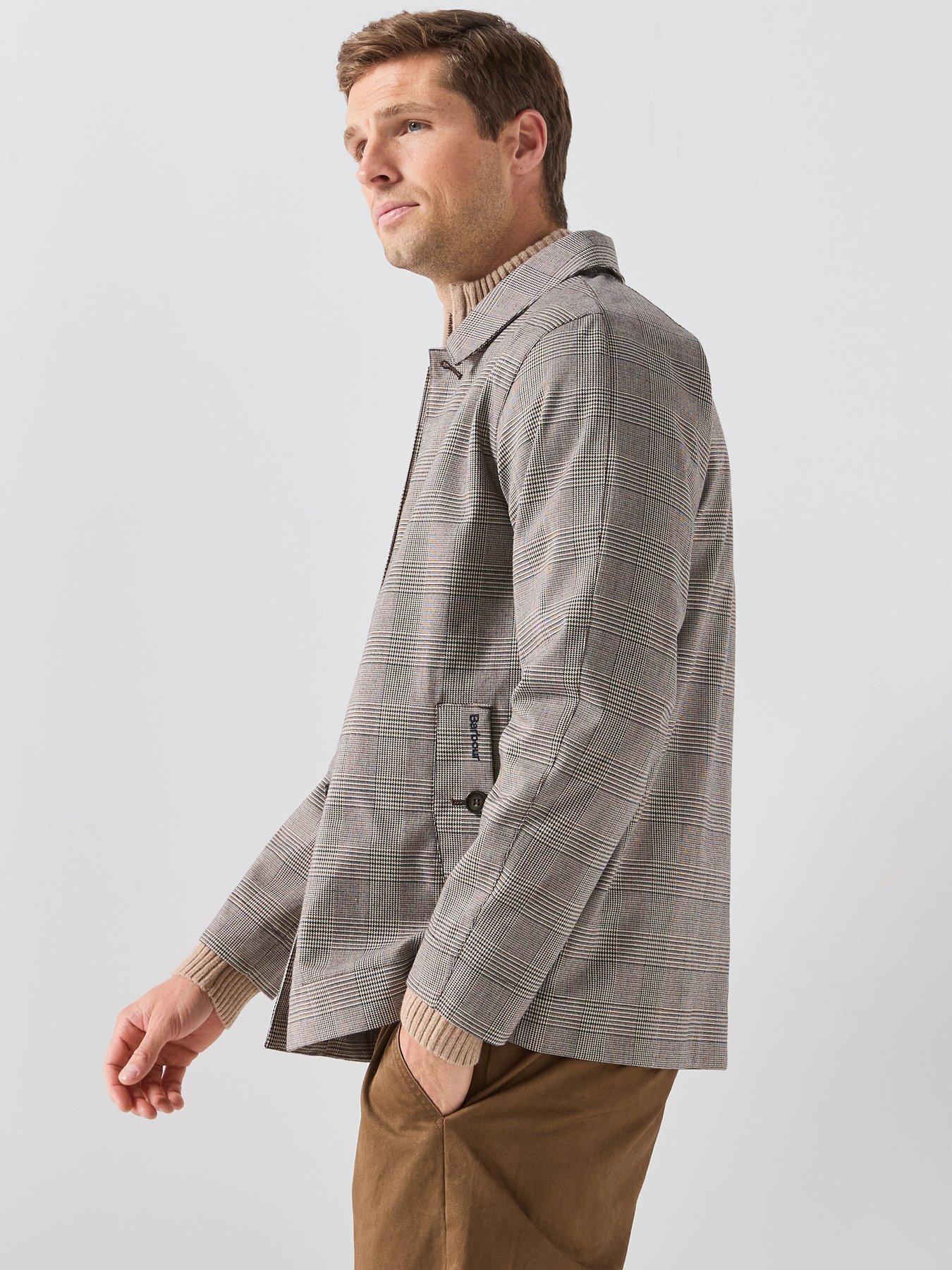 Image 6 of 6 of Barbour Modern Short Lorden Showerproof Mac - Brown