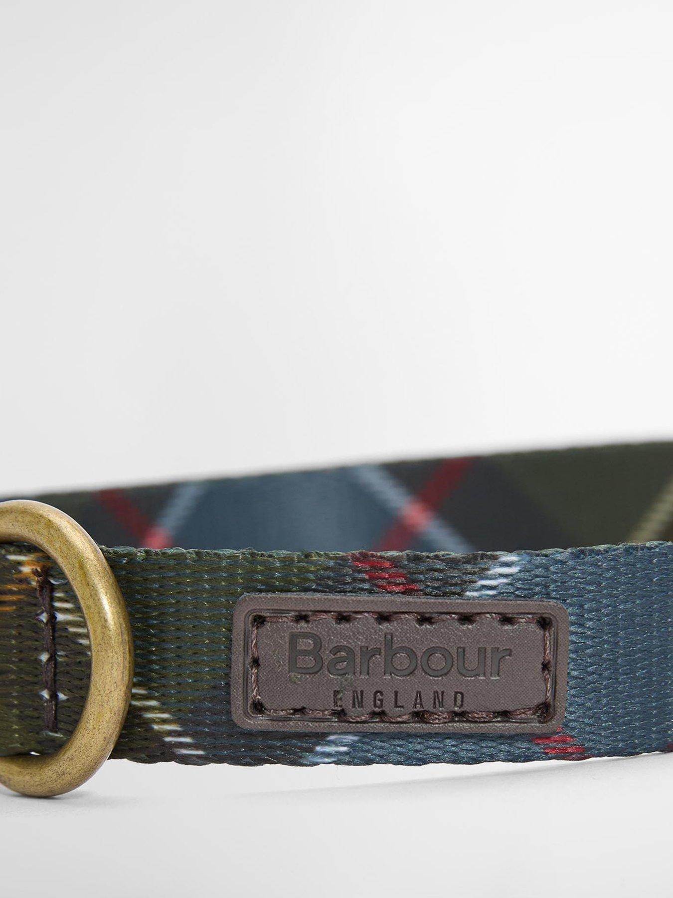 Image 4 of 4 of Barbour For Pets Tartan Print Adjustable Dog Collar - Brown