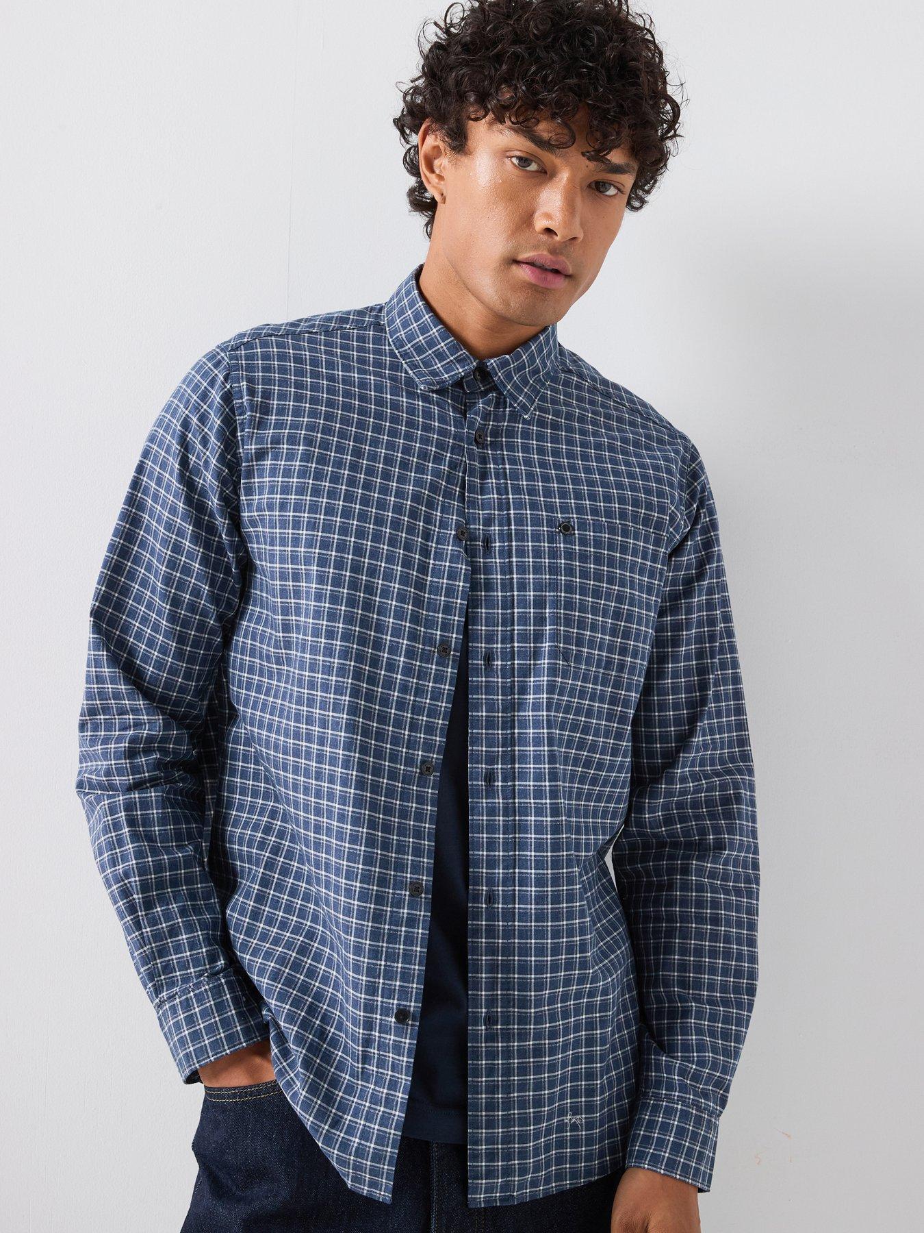 Barbour International International Malkin Checked Shirt - Grey