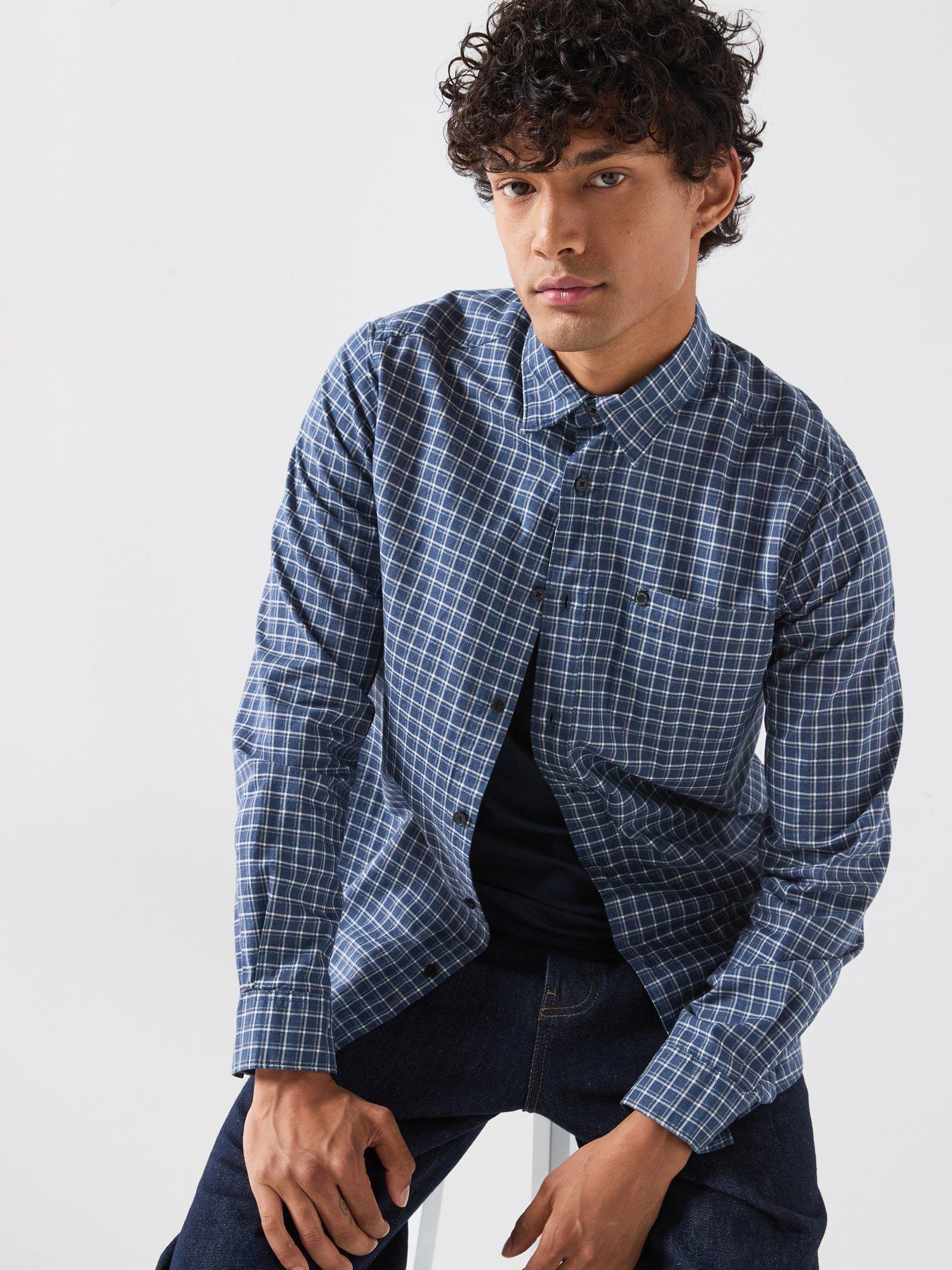Image 5 of 6 of Barbour International International Malkin Checked Shirt - Grey