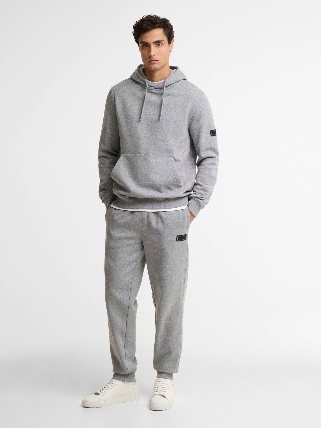 Image 1 of 6 of Barbour International Map Oh Badge Tracksuit - Grey