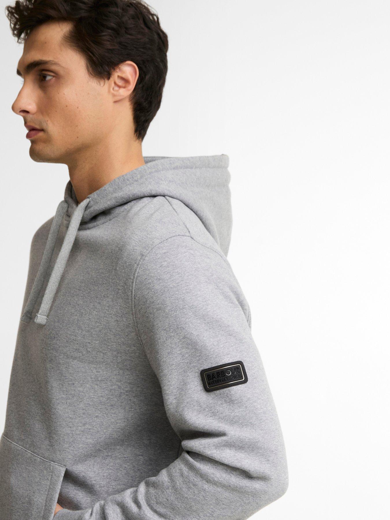 Image 5 of 6 of Barbour International Map Oh Badge Tracksuit - Grey