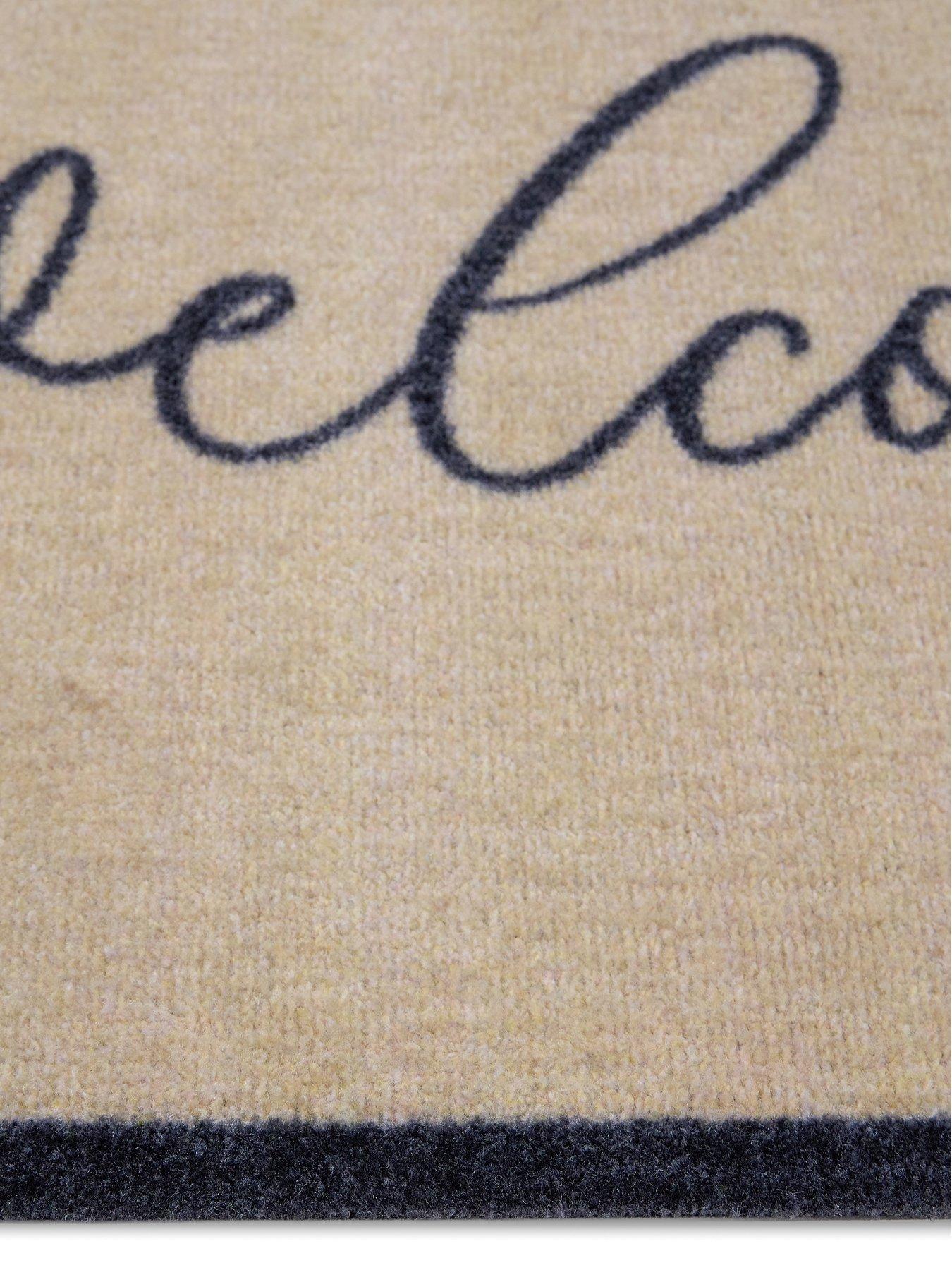 Image 3 of 4 of The Very Collection Welcome Linear Doormat 50x75cm