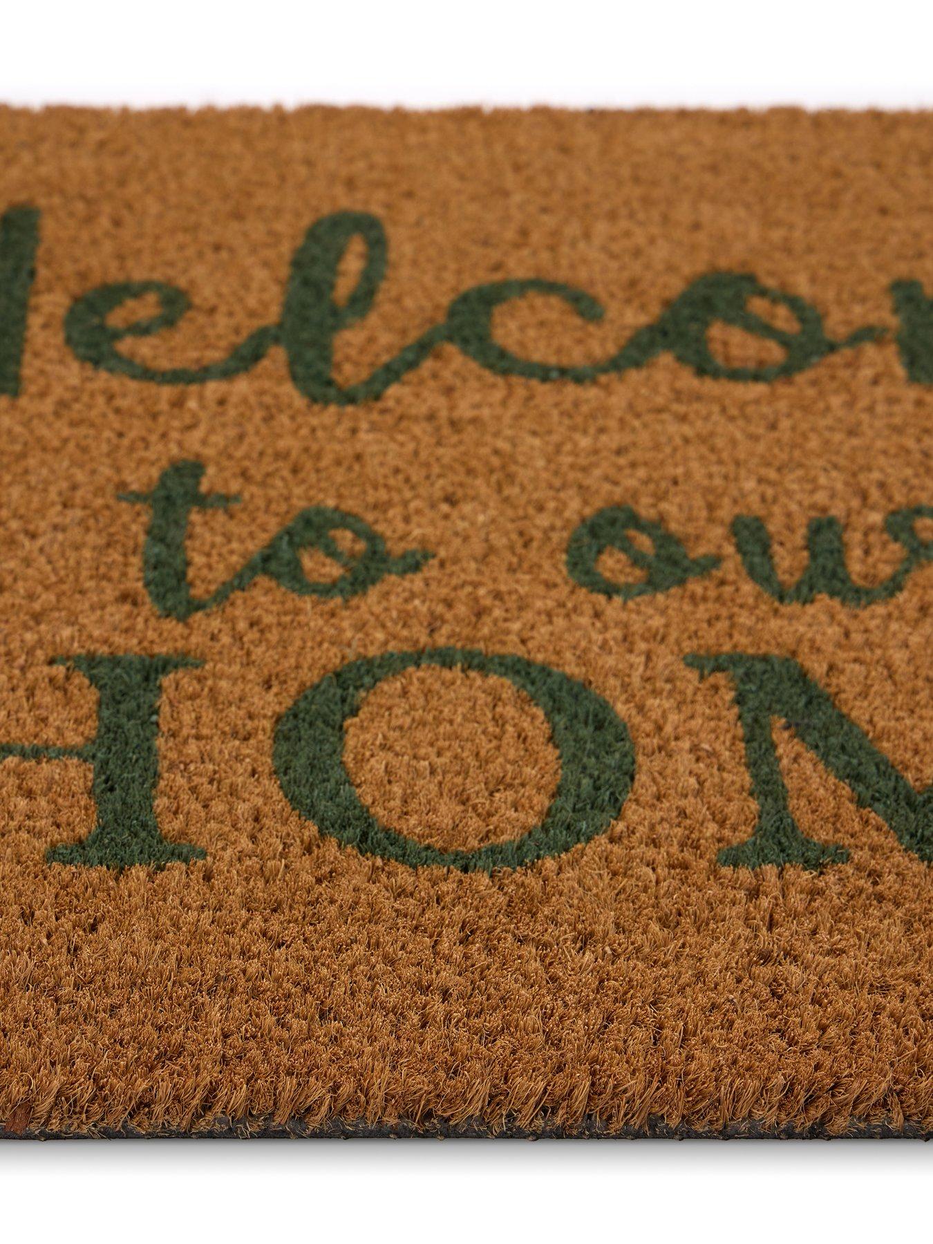 Image 3 of 3 of The Very Collection Welcome Paws Coir Doormat 45x75