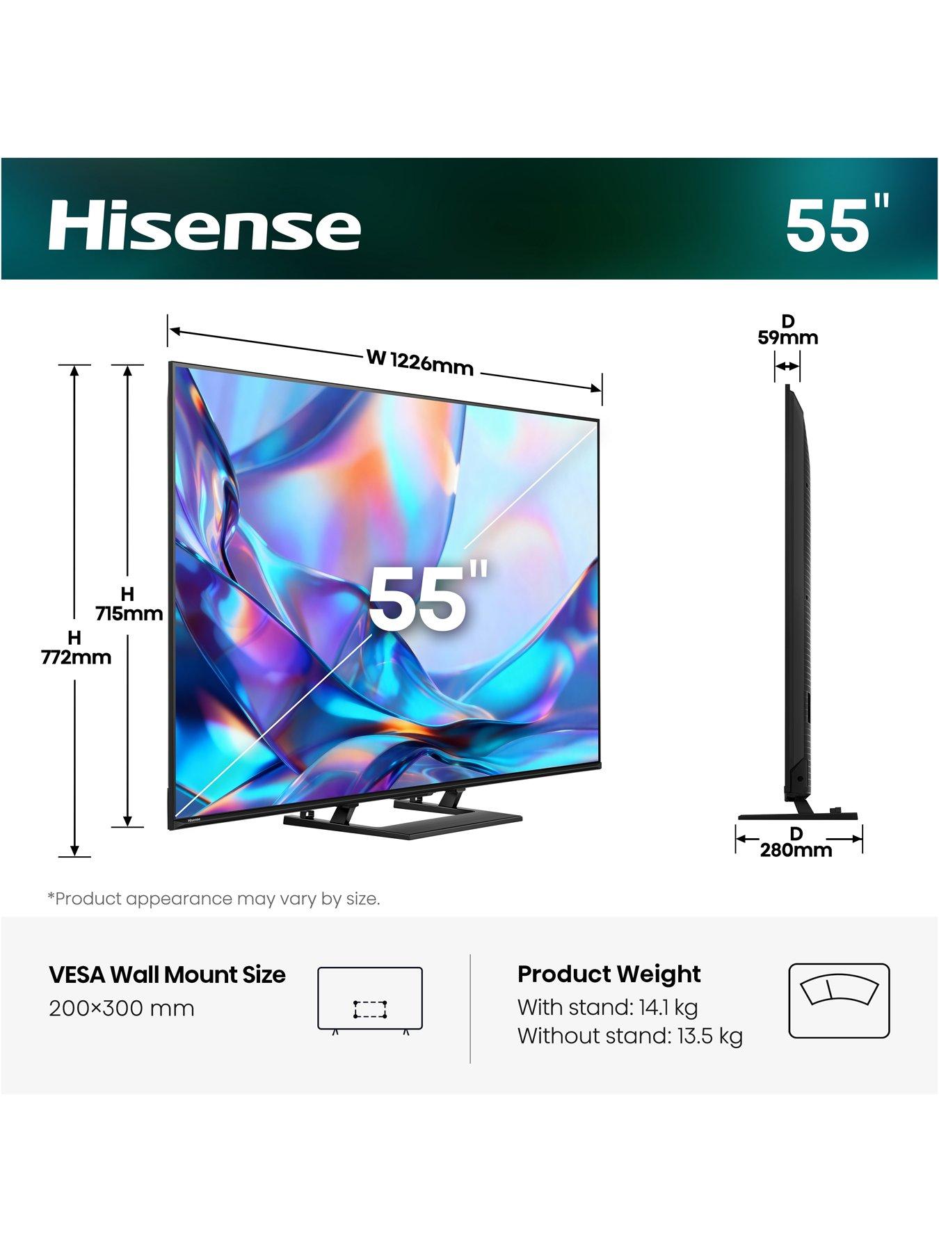Image 2 of 7 of Hisense 55" A7 QLED Smart TV 55A7STUK