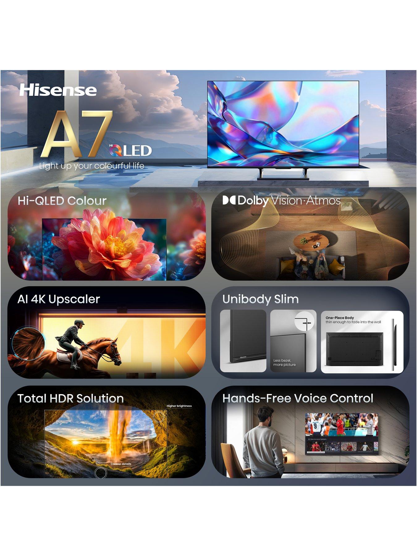 Image 3 of 7 of Hisense 55" A7 QLED Smart TV 55A7STUK
