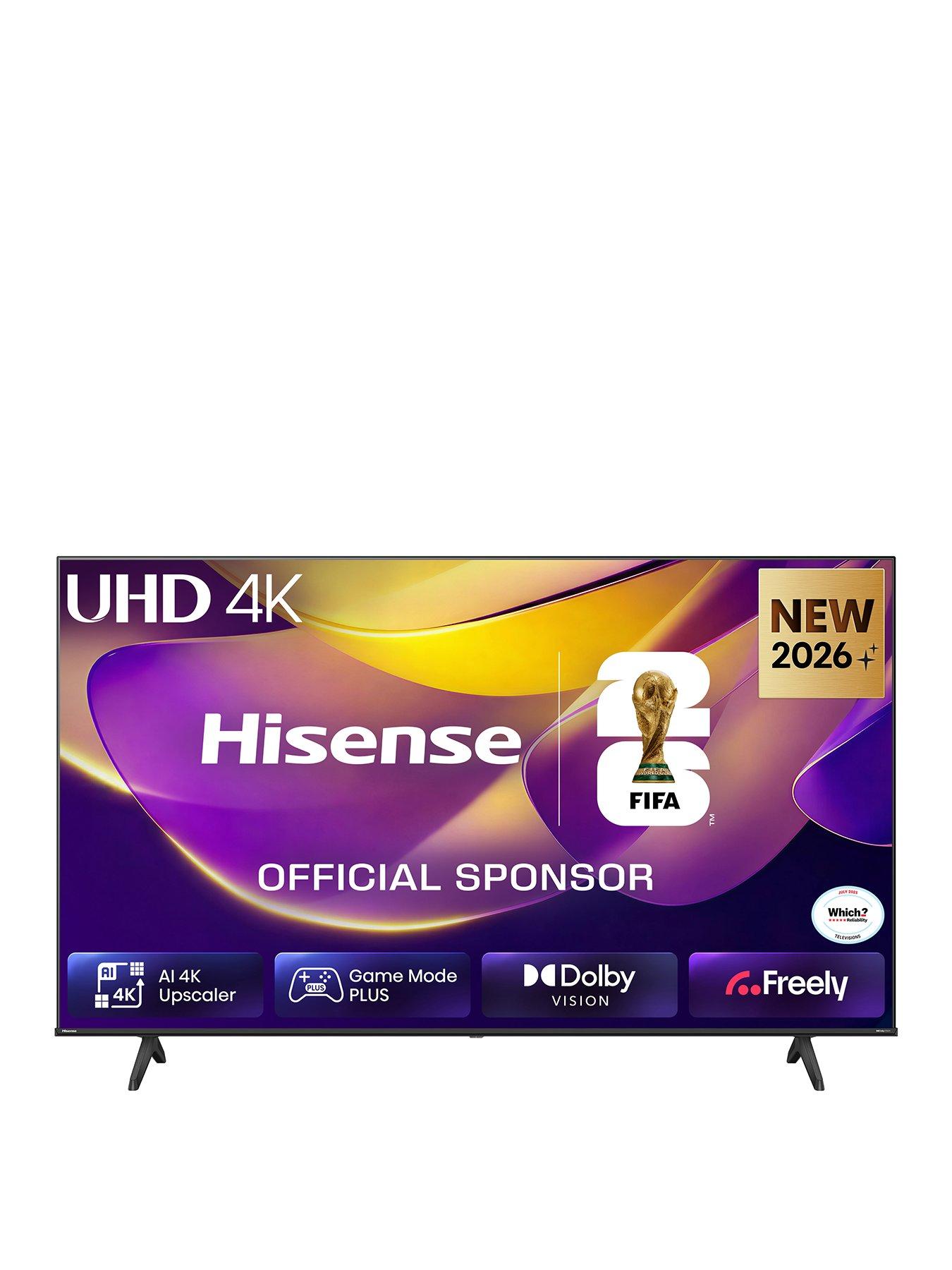 Hisense 58" E6 4k UHD Smart TV 58E6STUK