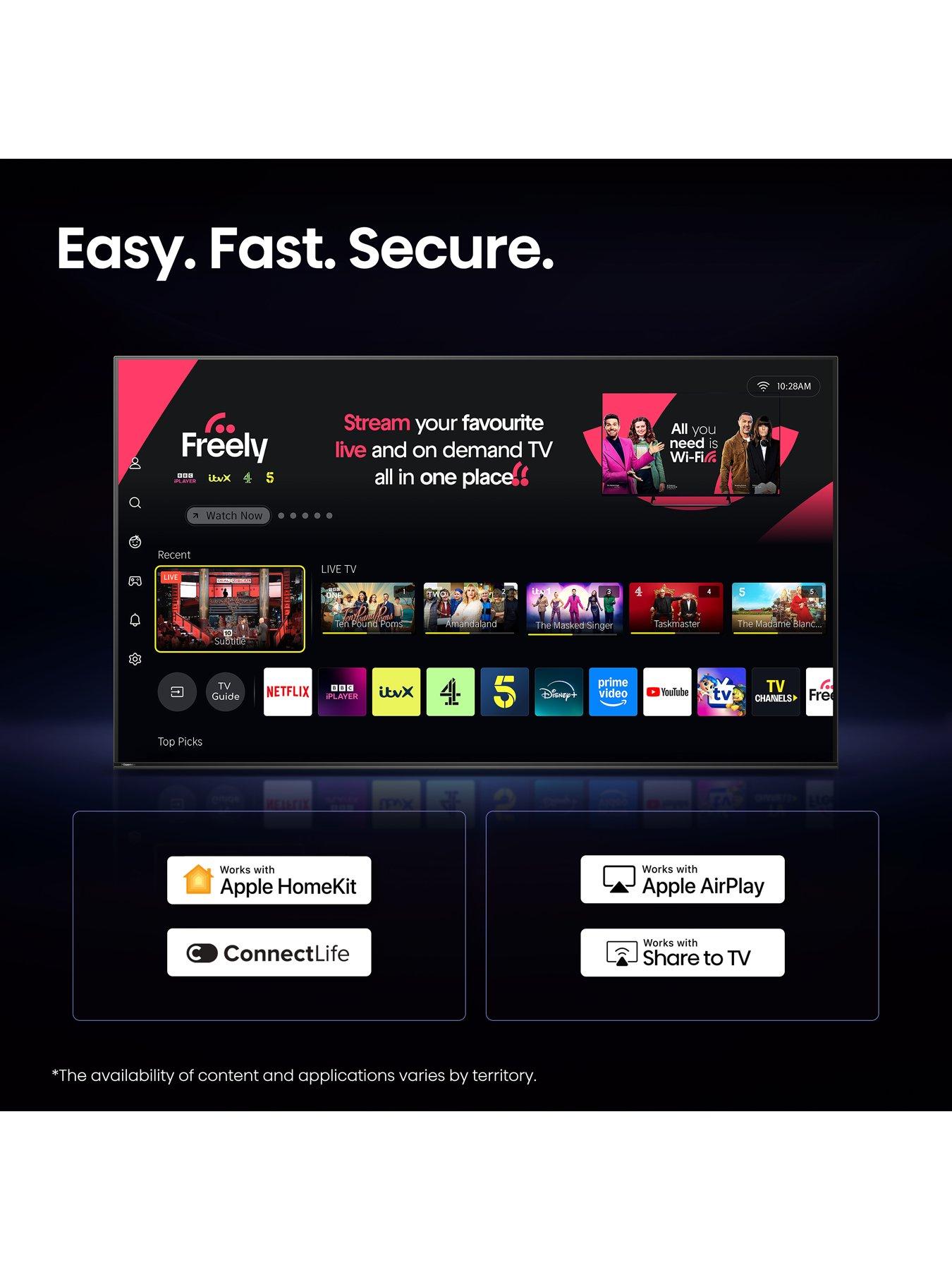 Image 6 of 7 of Hisense Hisense 40" A4 Full HD Smart TV 40A4STUK