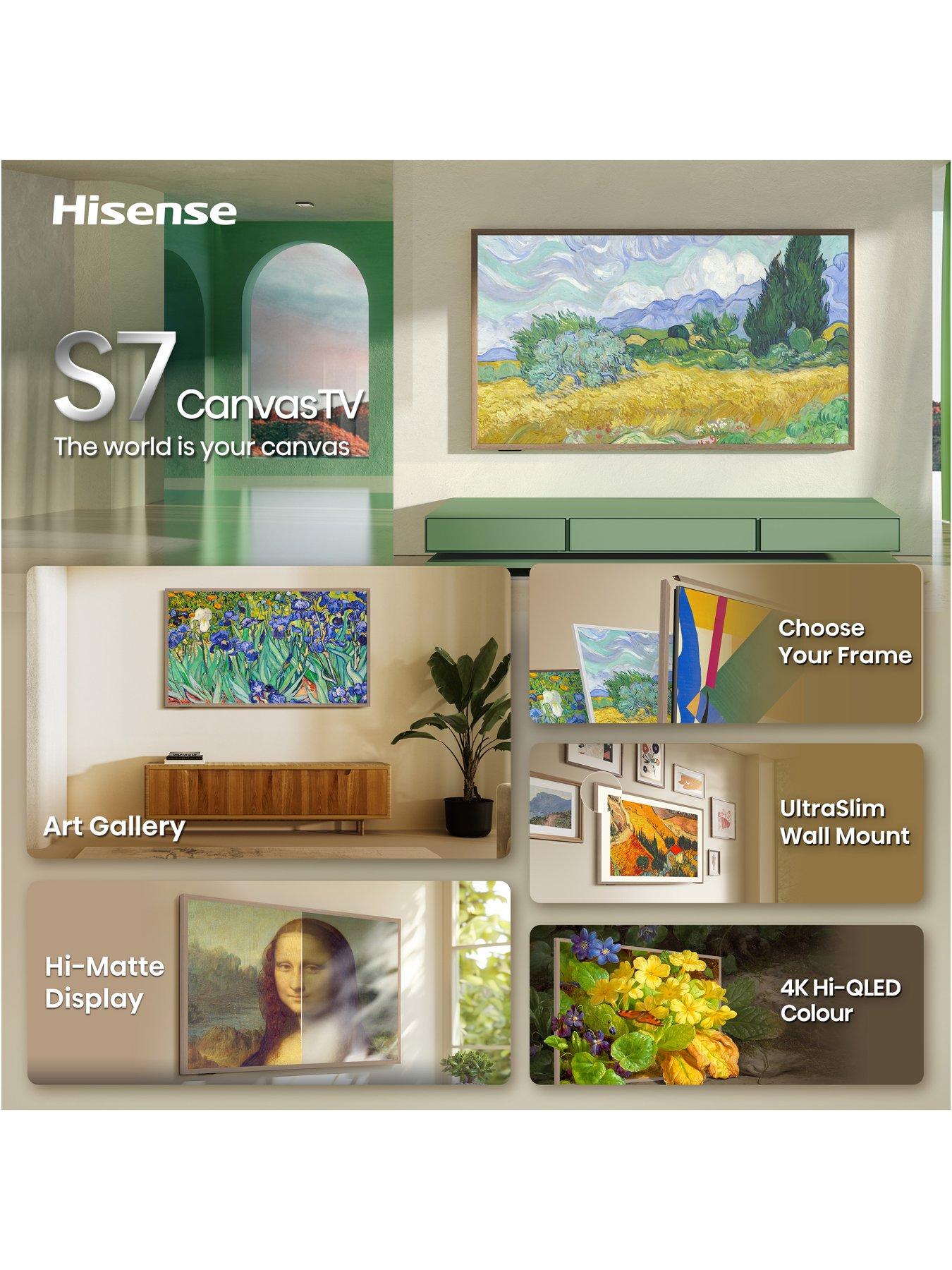 Image 3 of 7 of Hisense Hisense 55" S7 QLED Smart TV 55S7STUK