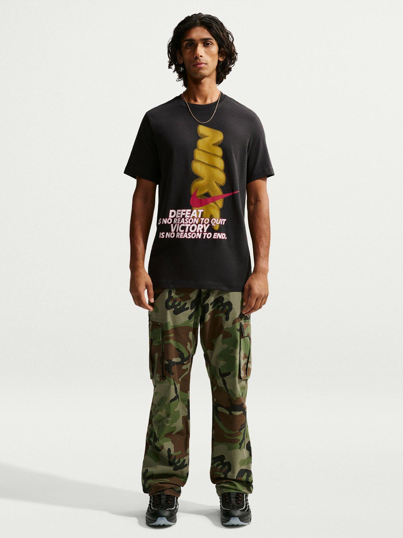 Image 3 of 5 of Nike Mens DNA Gold Graphic T-Shirt - Black