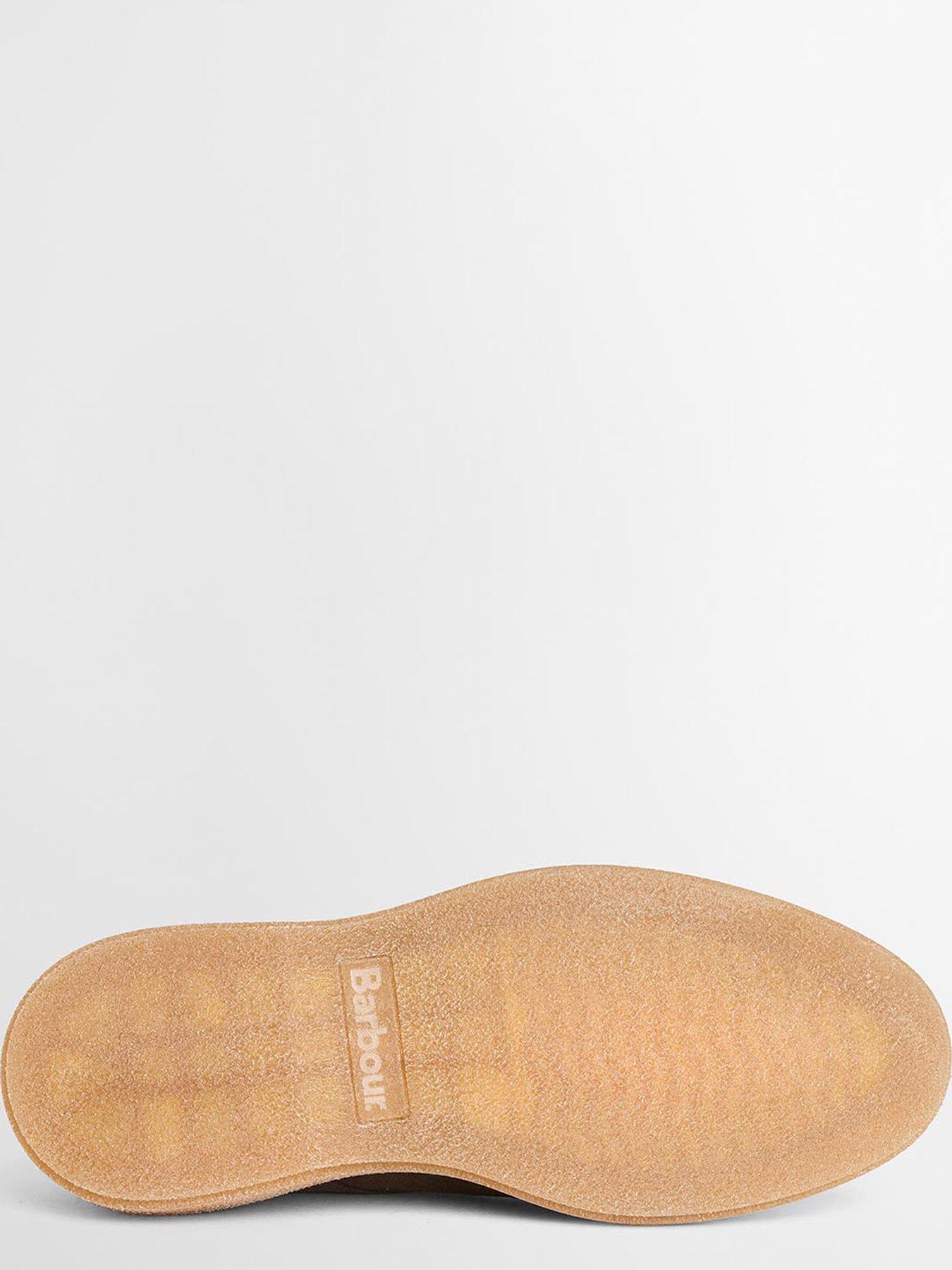 Image 4 of 5 of Barbour Harefield Suede Derby Shoe - Brown