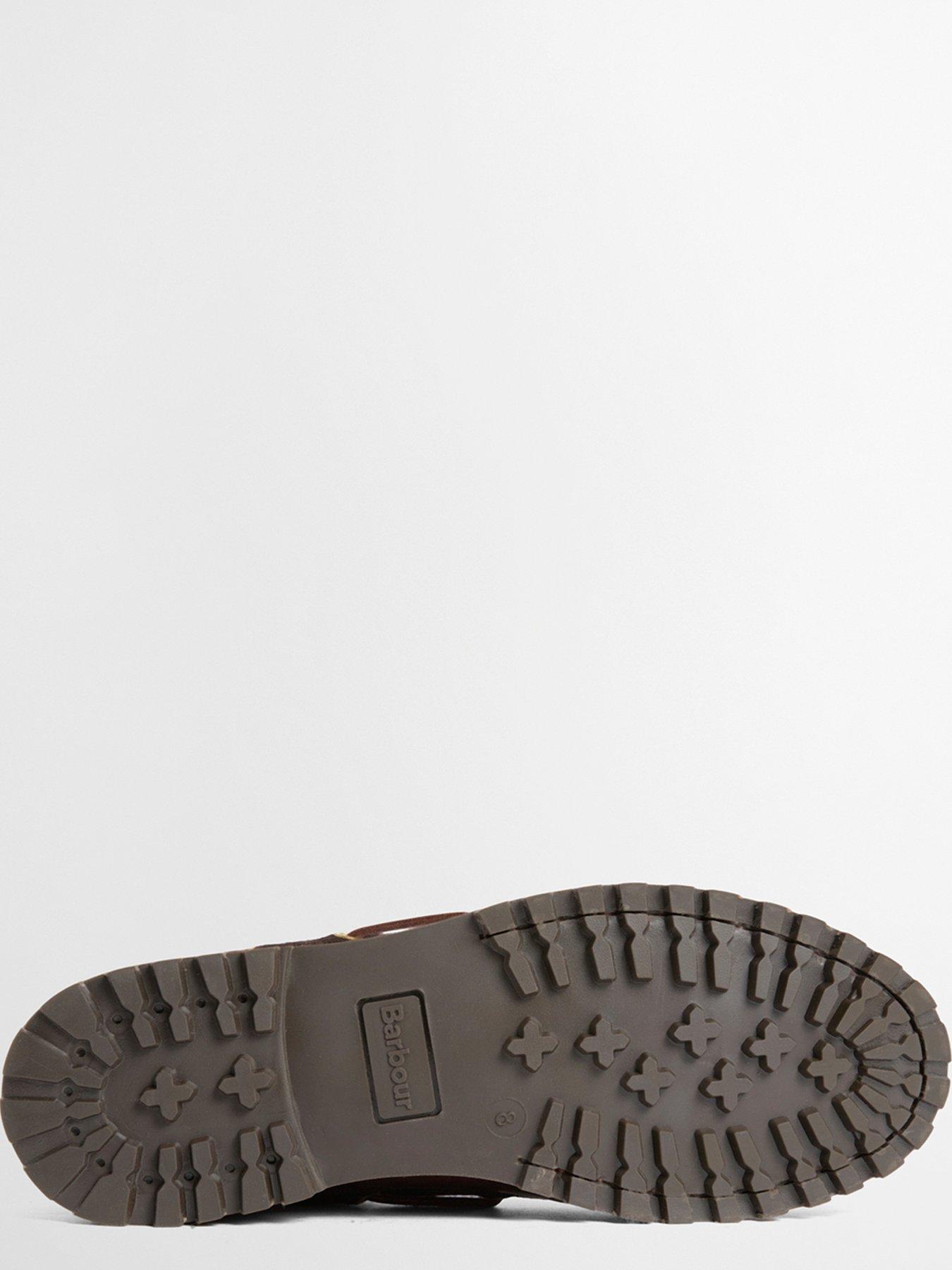 Image 4 of 5 of Barbour Deck Leather Boat Shoe - Brown