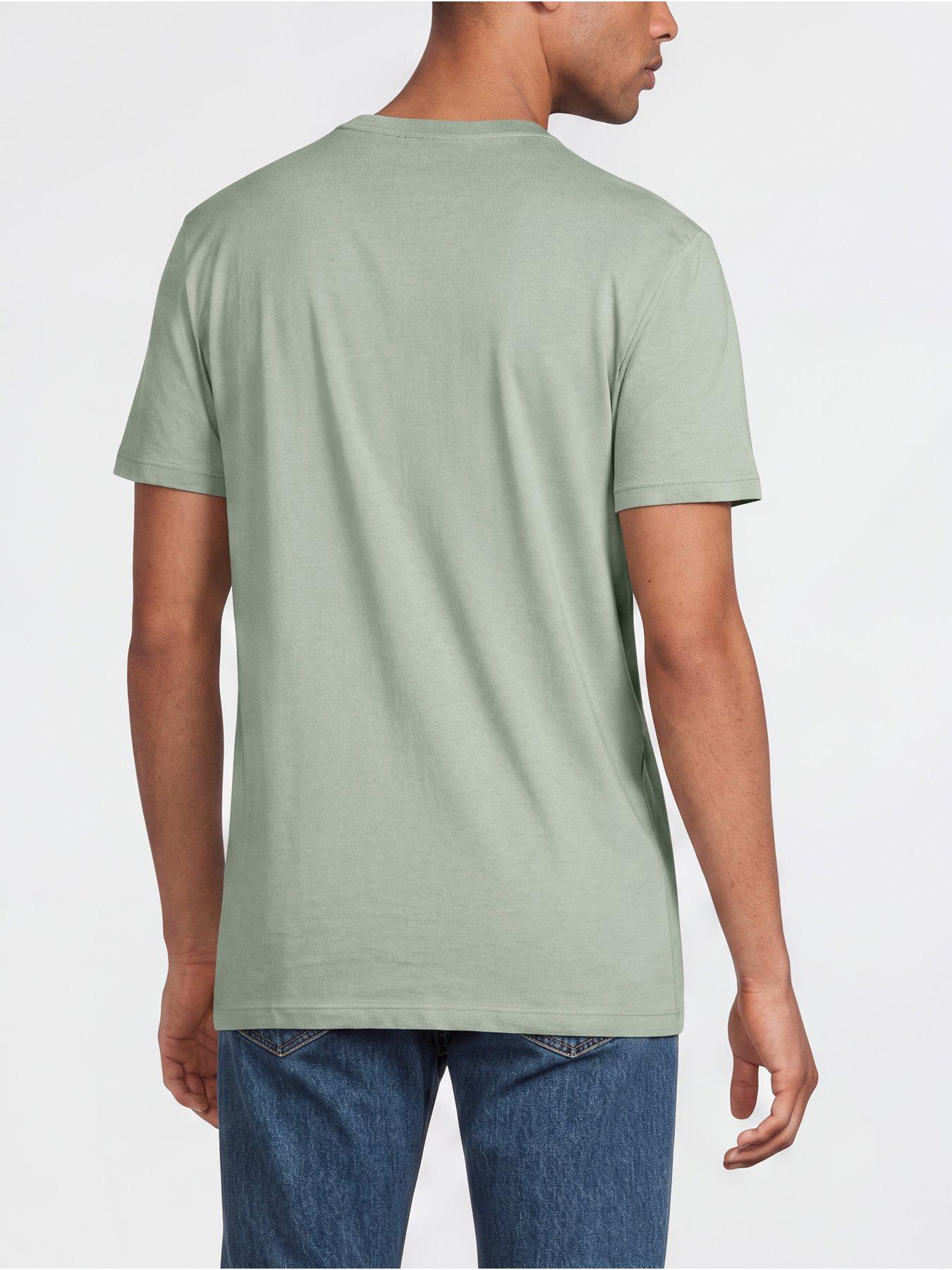 Image 3 of 5 of Lacoste 3 Pack Slim Fit Cotton T-Shirt - Multi