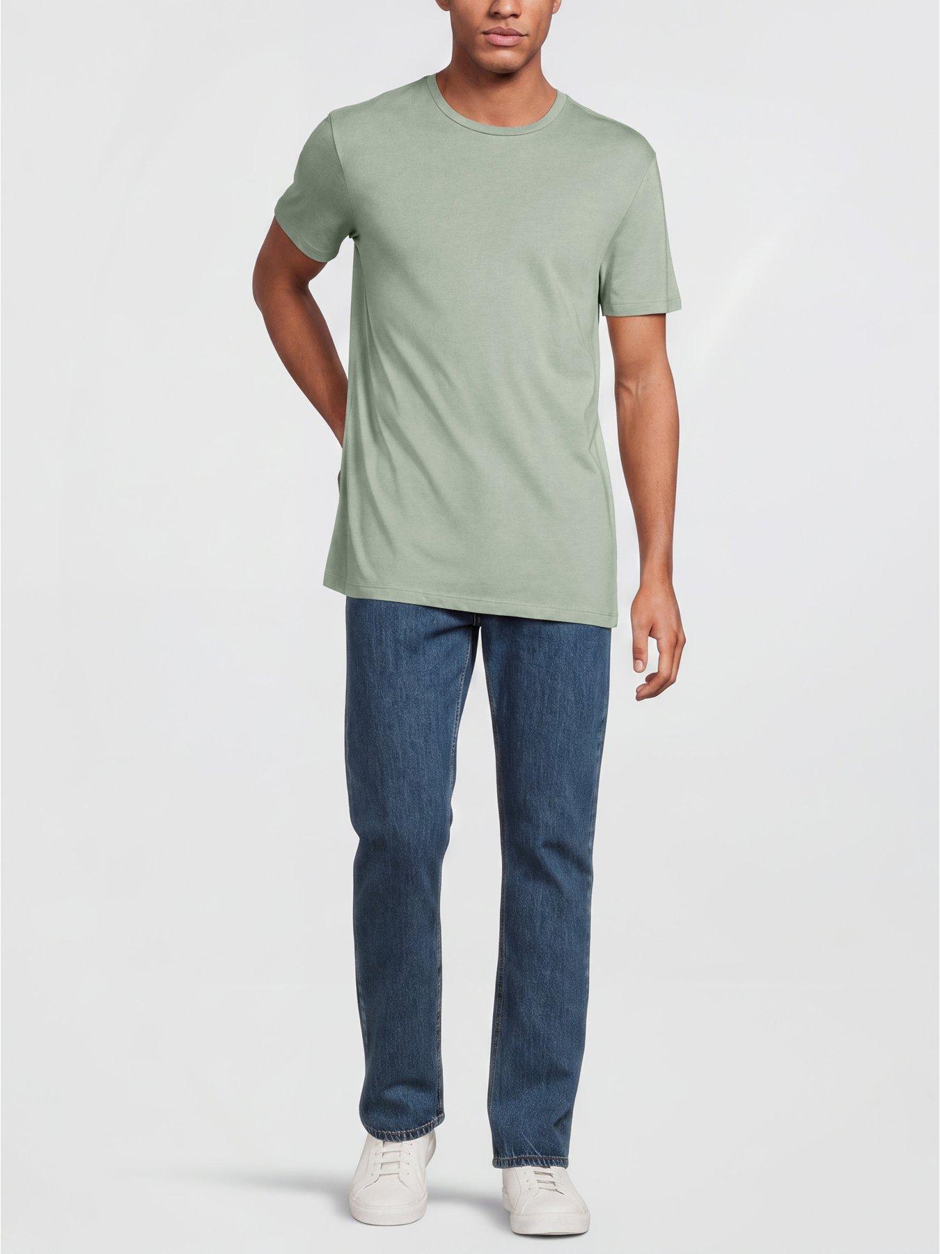 Image 4 of 5 of Lacoste 3 Pack Slim Fit Cotton T-Shirt - Multi