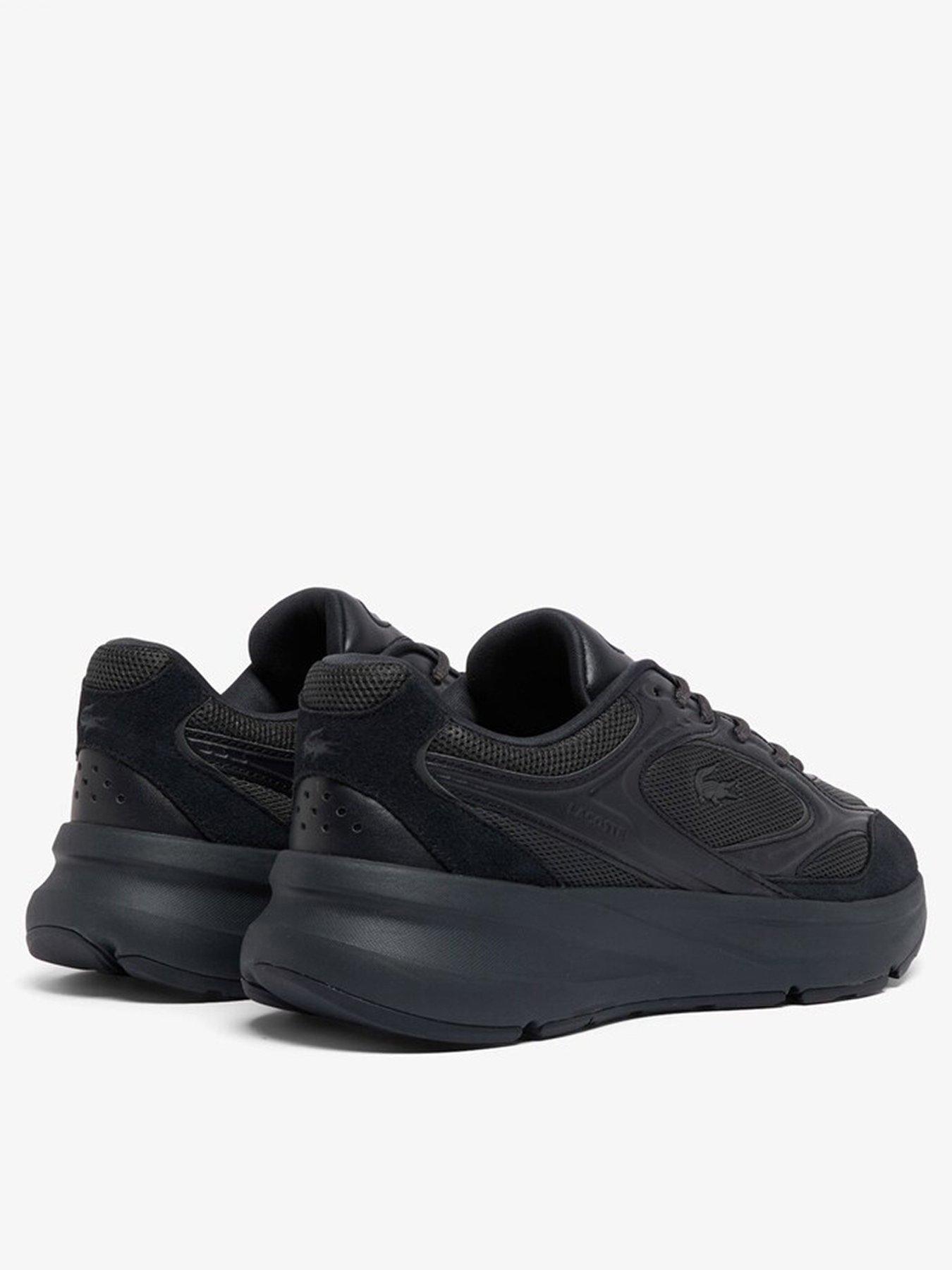 Image 3 of 3 of Lacoste Run Set Lux Ripstop Trainers - Black