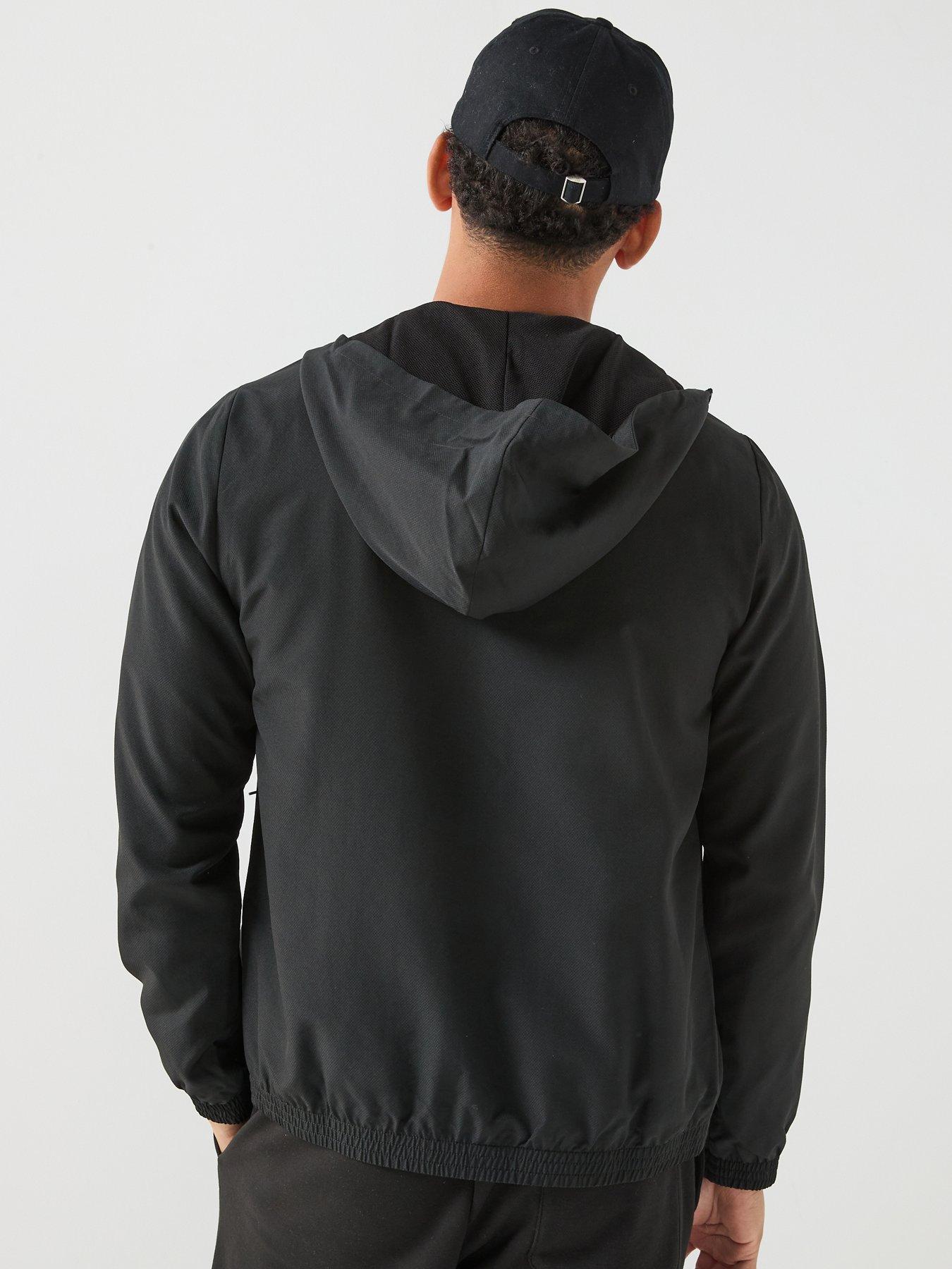 Image 2 of 6 of Lacoste Regular Fit Water-Repellent Sport Jacket &nbsp;- Black