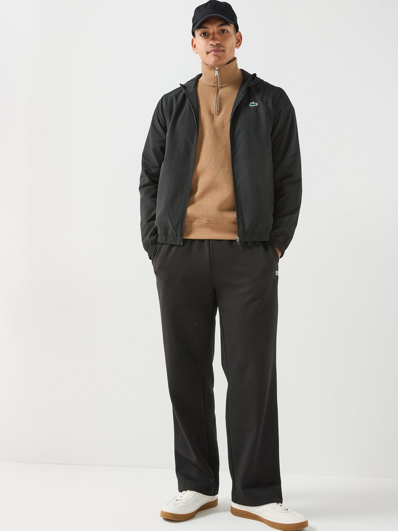 Image 3 of 6 of Lacoste Regular Fit Water-Repellent Sport Jacket &nbsp;- Black