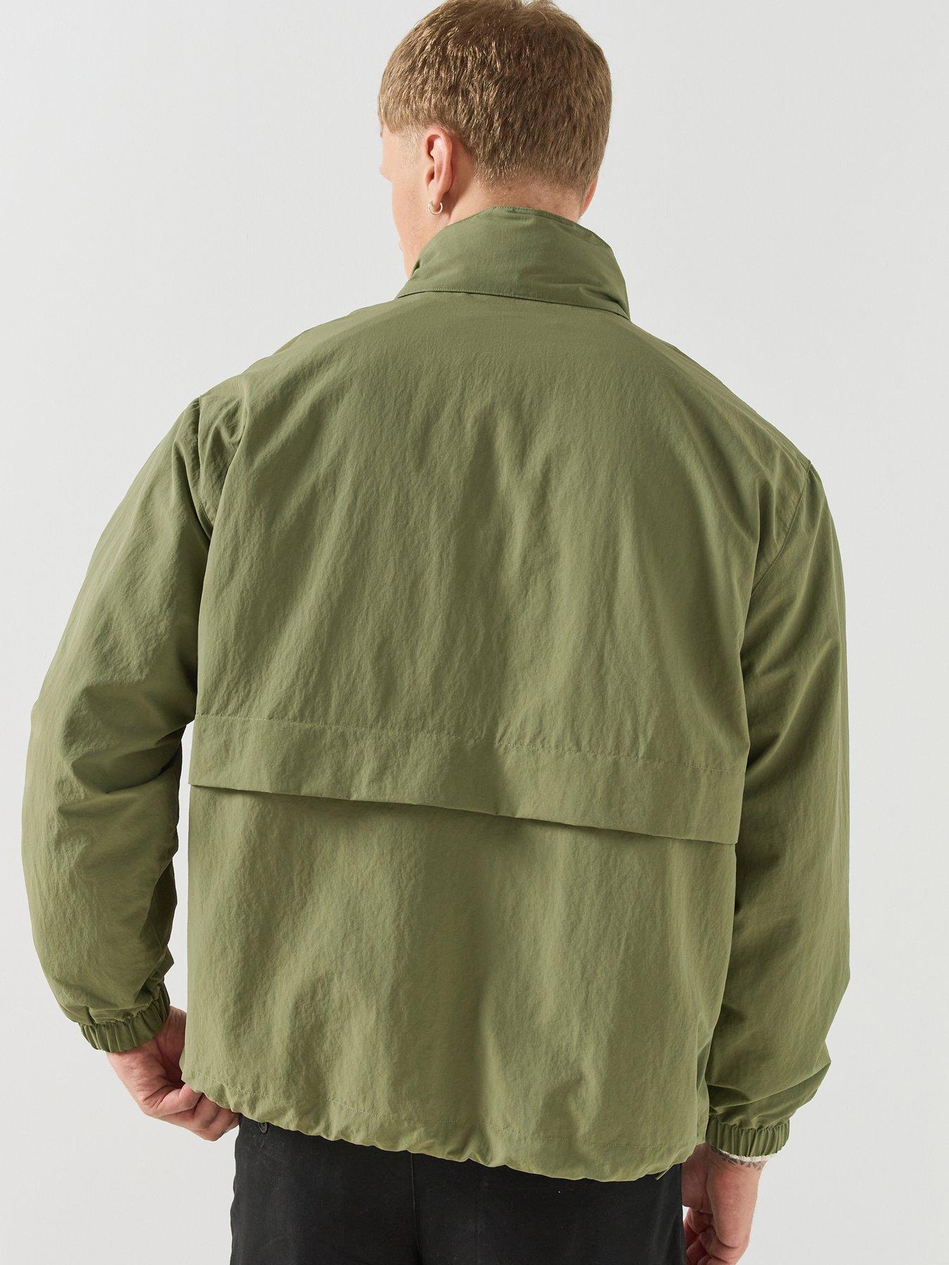 Image 2 of 6 of Lacoste Water Repellent Lightweight Windbreaker - Khaki