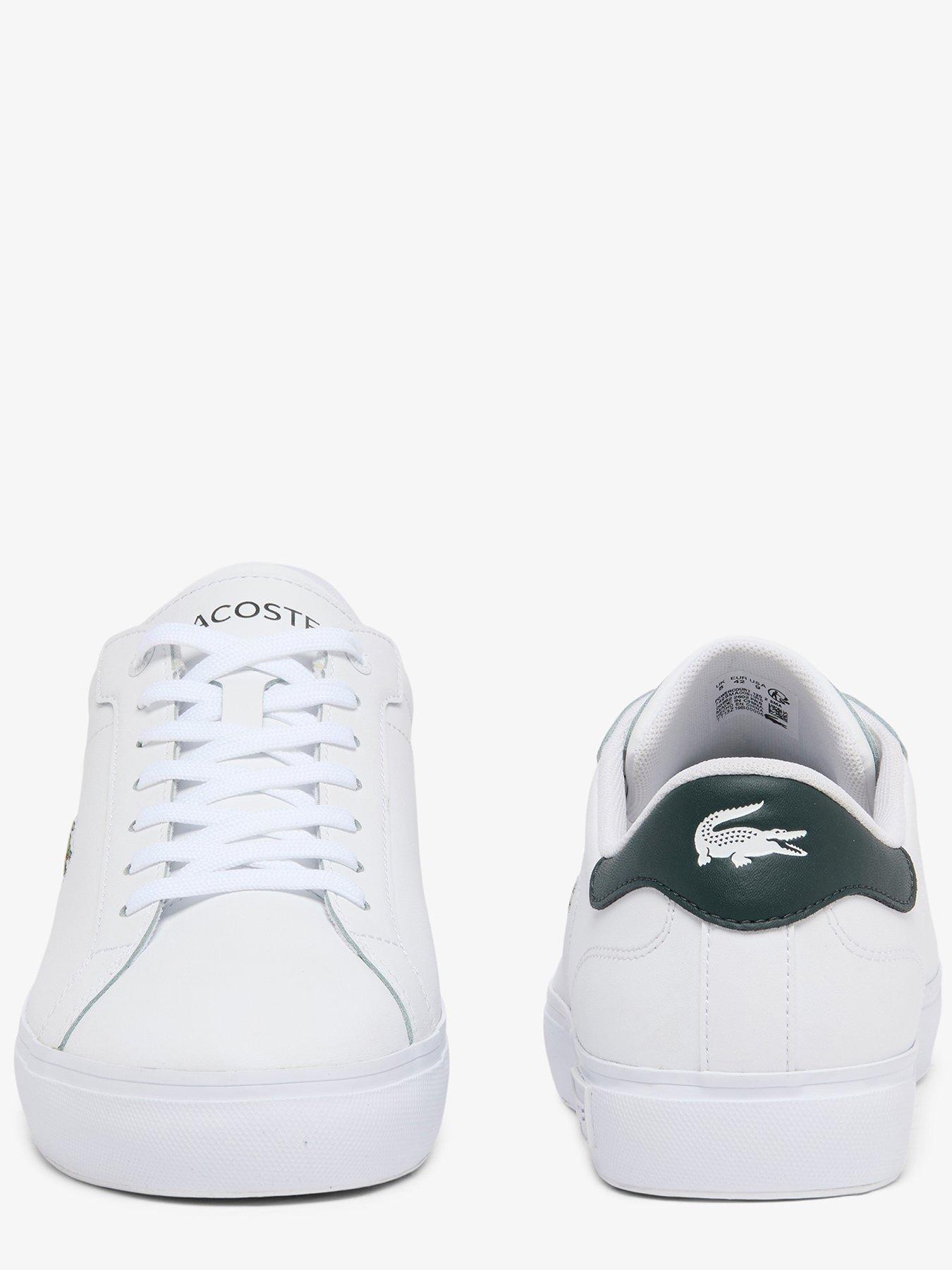 Image 4 of 6 of Lacoste Powercourt Trainers - White