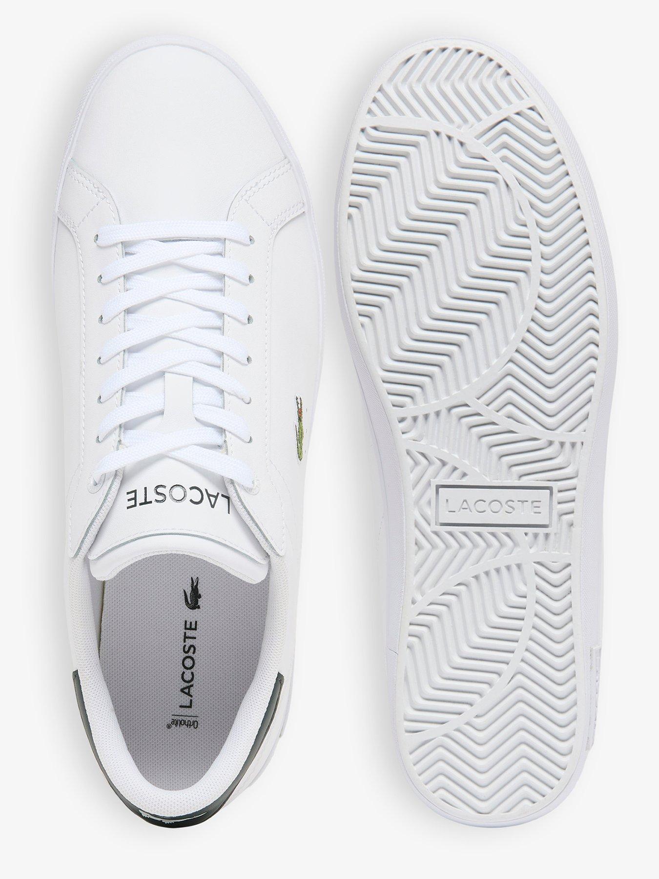 Image 5 of 6 of Lacoste Powercourt Trainers - White