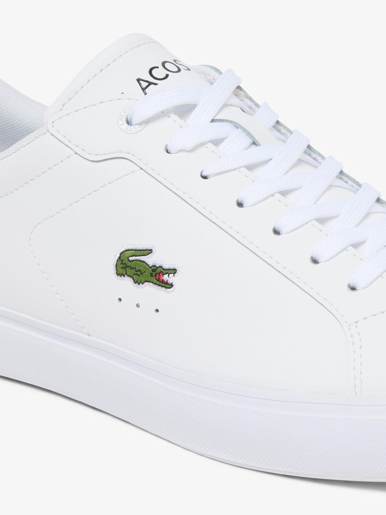 Image 6 of 6 of Lacoste Powercourt Trainers - White