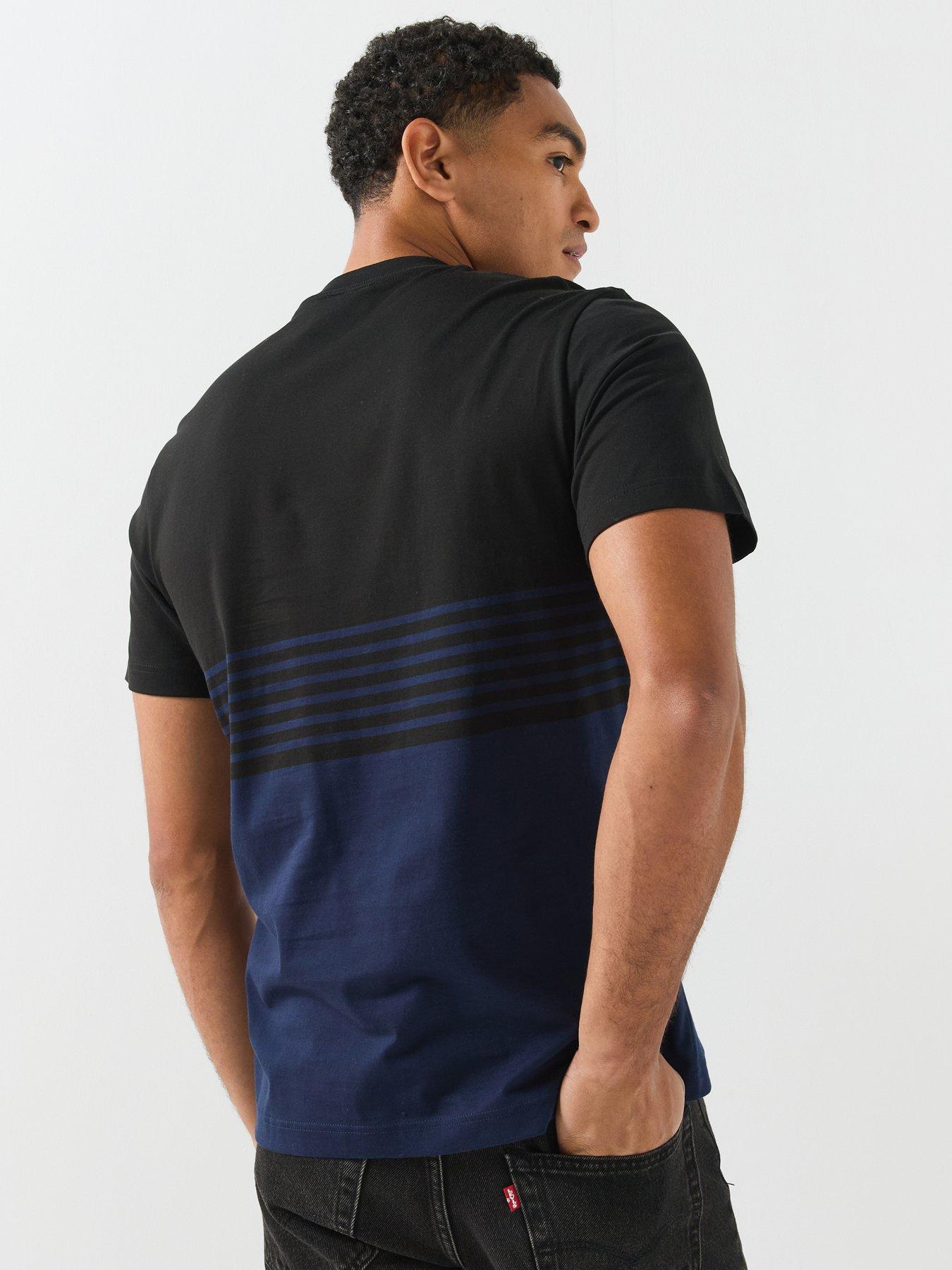 Image 2 of 6 of Lacoste Colour Block T-Shirt - Multi