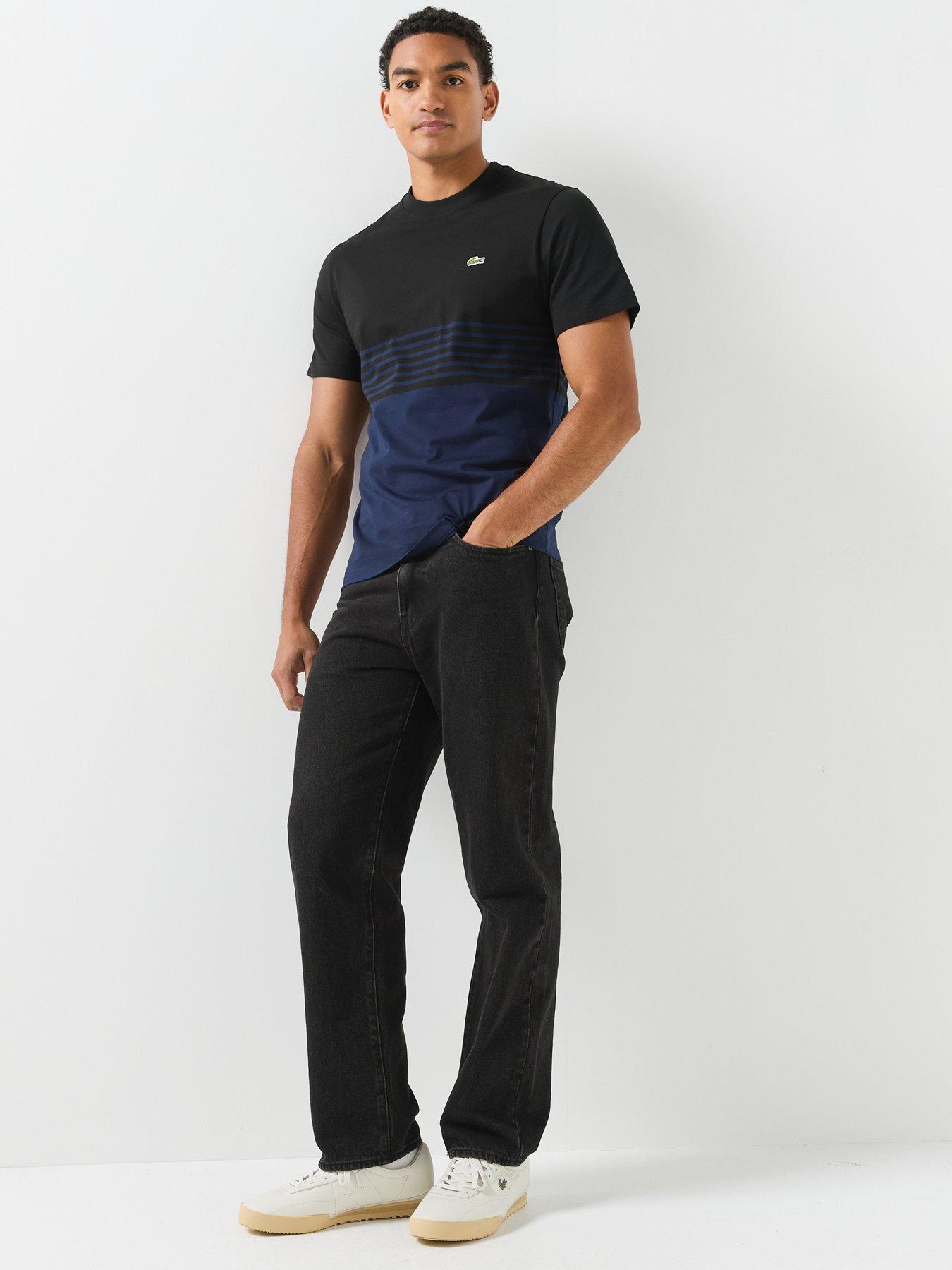 Image 6 of 6 of Lacoste Colour Block T-Shirt - Multi
