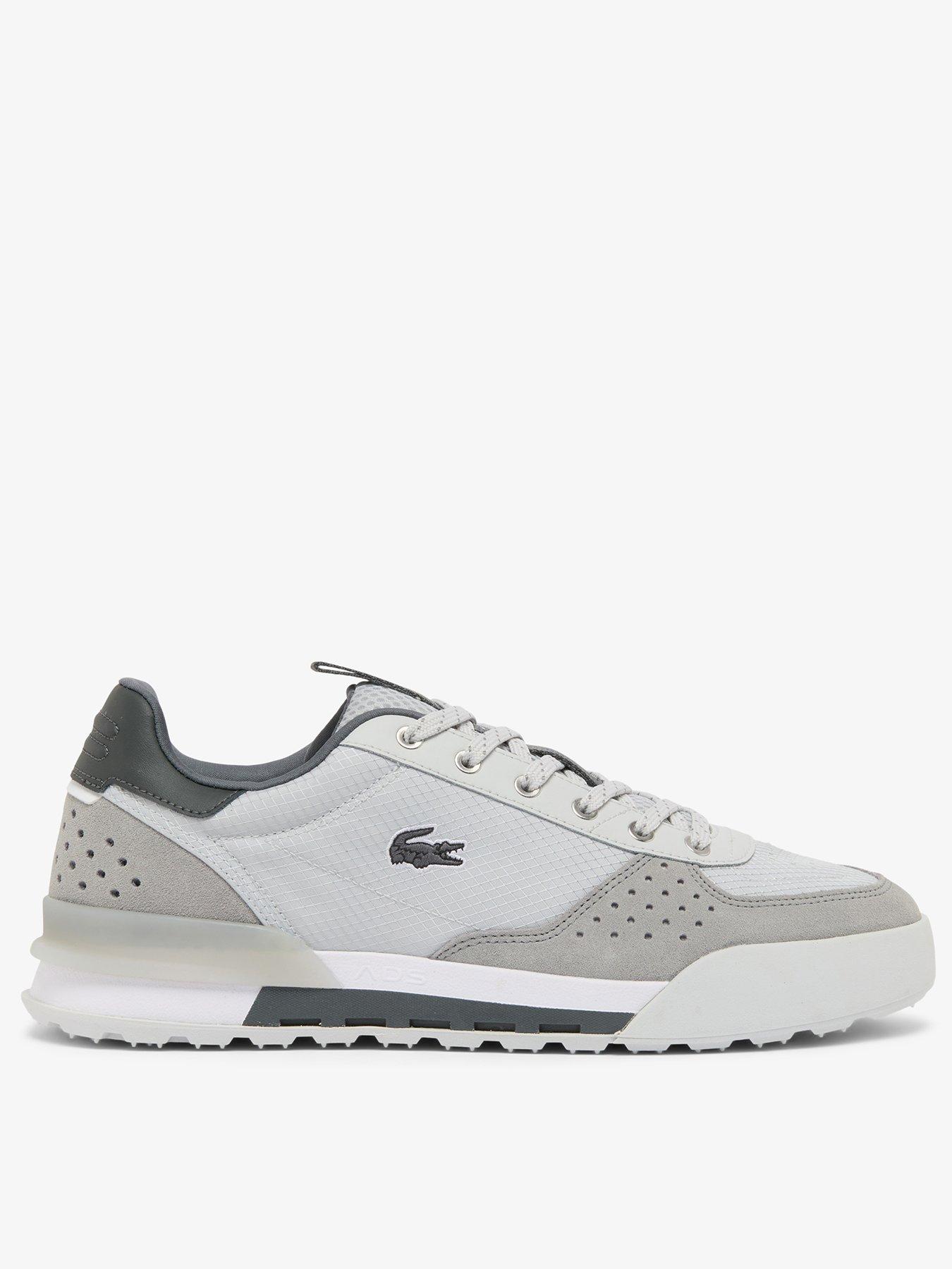 Image 1 of 7 of Lacoste Slam Break Trainers - Grey
