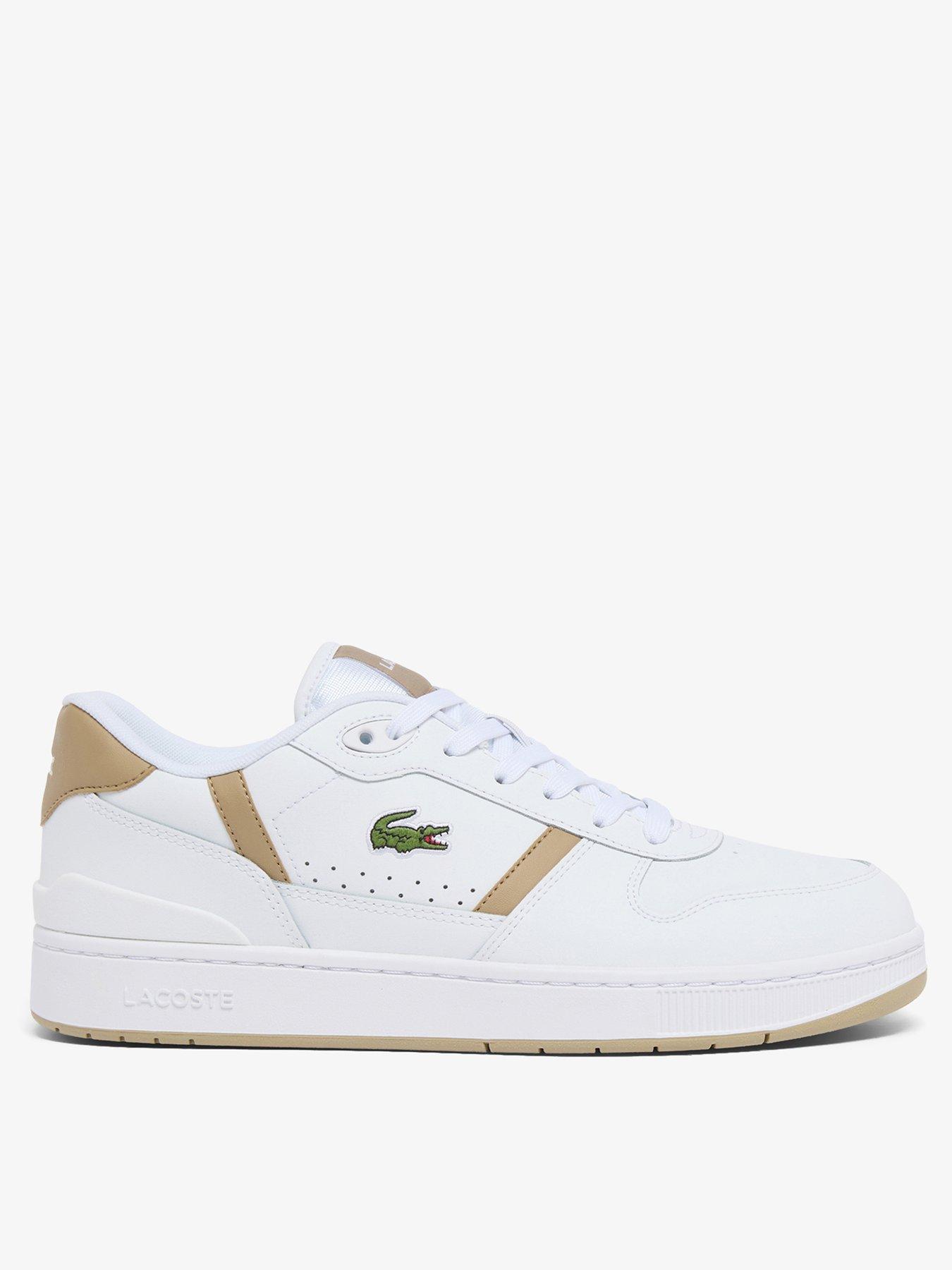 Image 1 of 6 of Lacoste T-Clip Set Trainers - White
