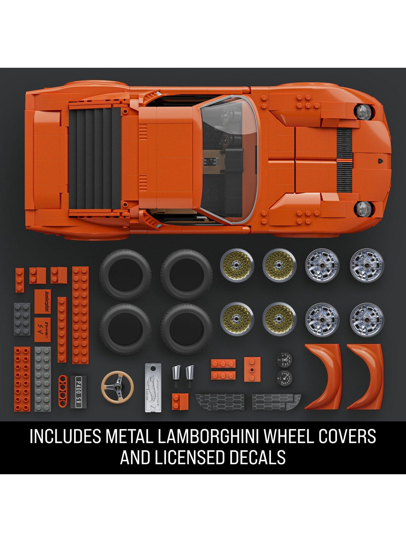 Image 4 of 7 of Hot Wheels <p>'71 Lamborghini Miura P400 SV Premium Building Set</p>