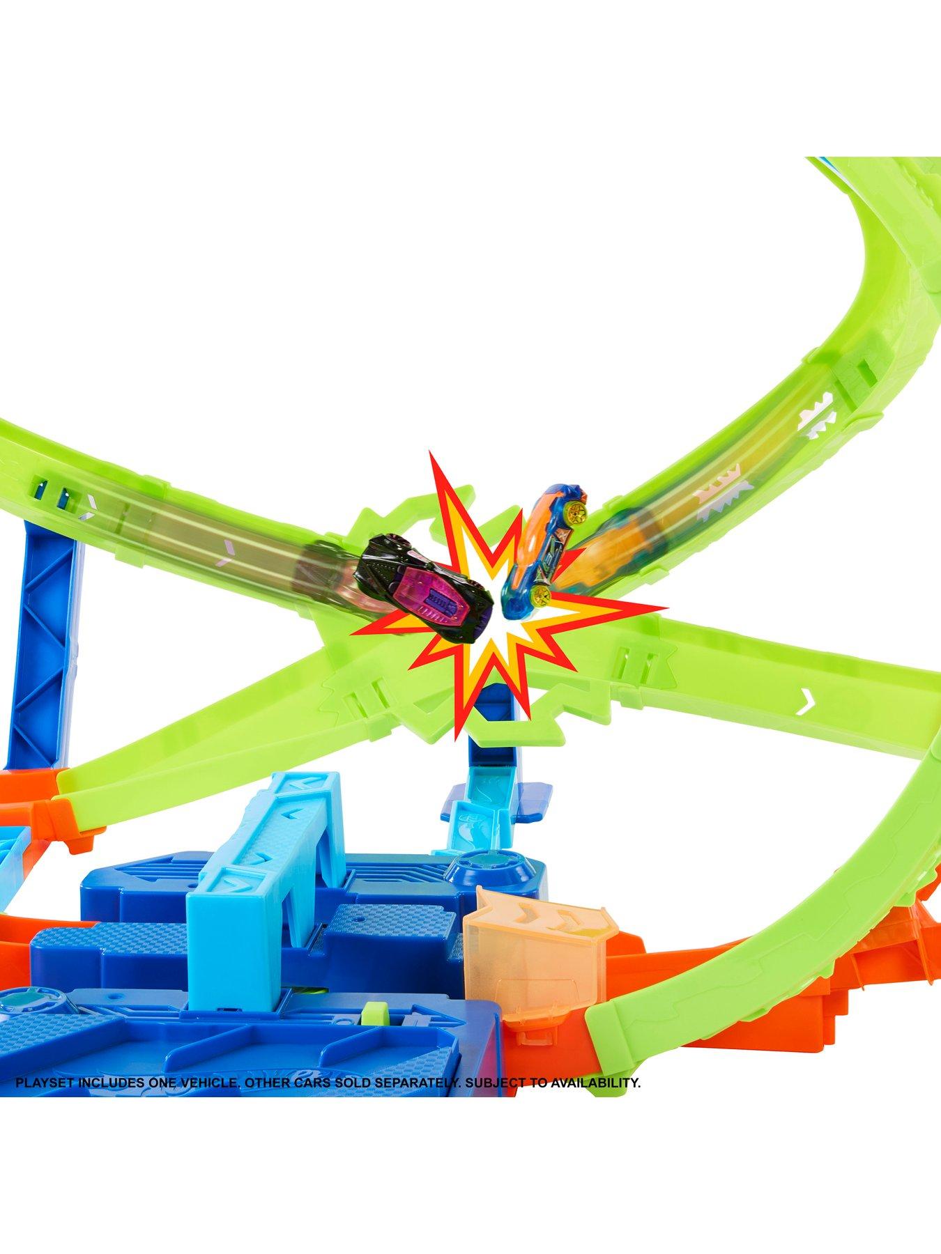 Image 2 of 4 of Hot Wheels <p>Stunt Tracks Hypersphere Crash Track Set</p>