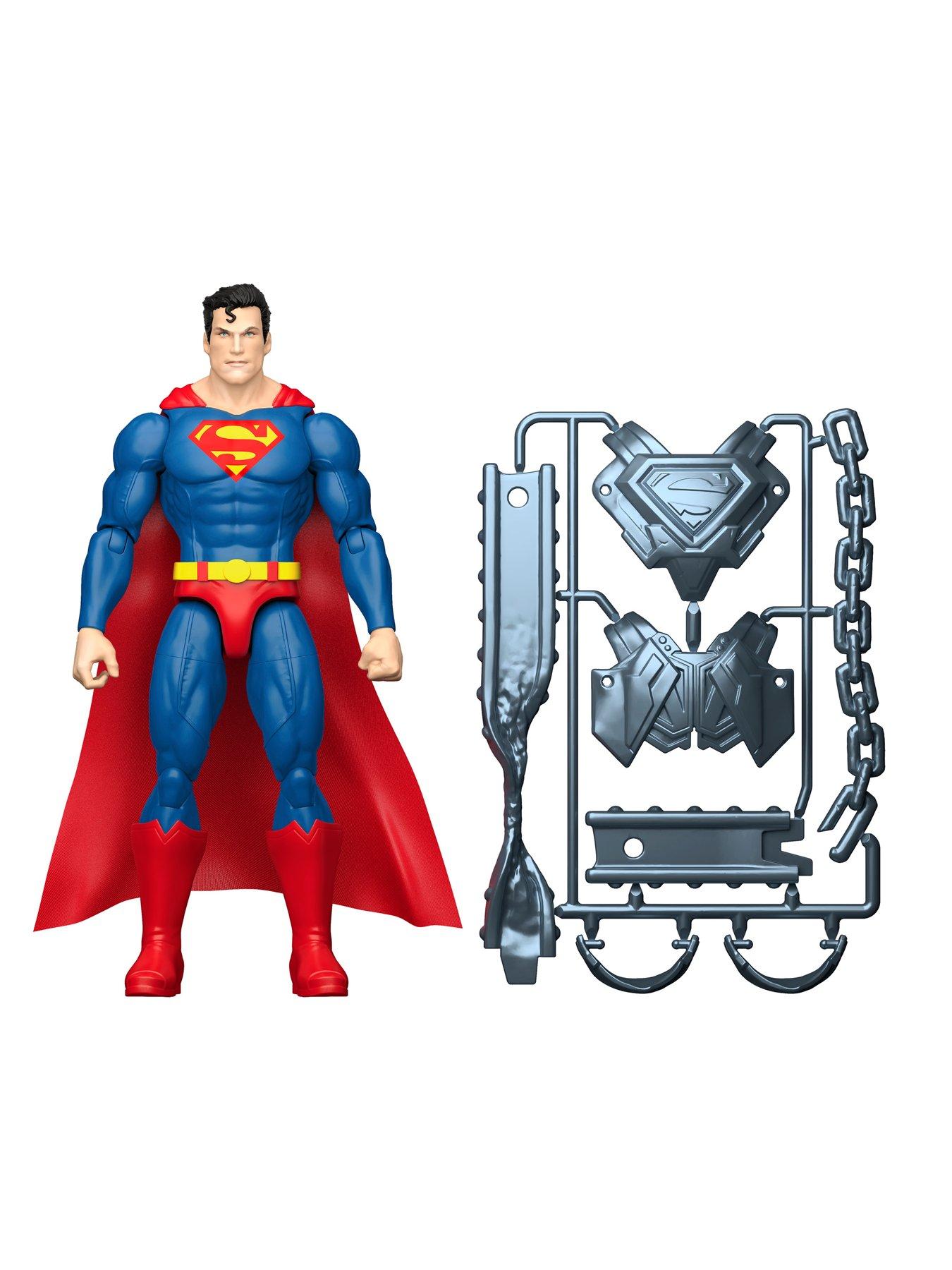 Image 2 of 7 of <p>Superman Action Figure with Armour Accessories, Cape &amp; Girder Display Pieces</p>