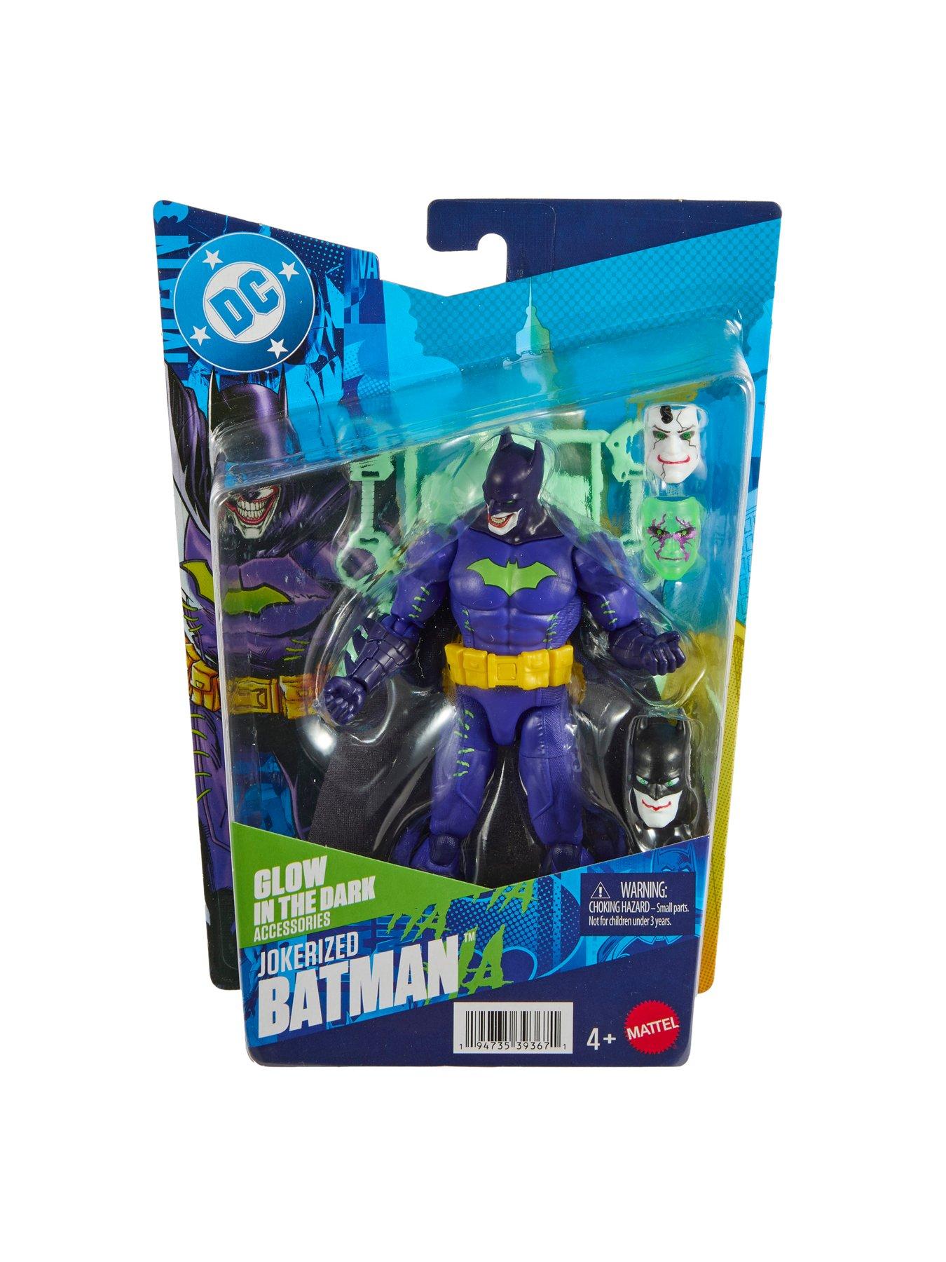 Image 7 of 7 of <p>Jokerized Batman Action Figure with Glow-in-the-Dark Accessories &amp; Mind Control Masks<br /><br />&nbsp;</p>