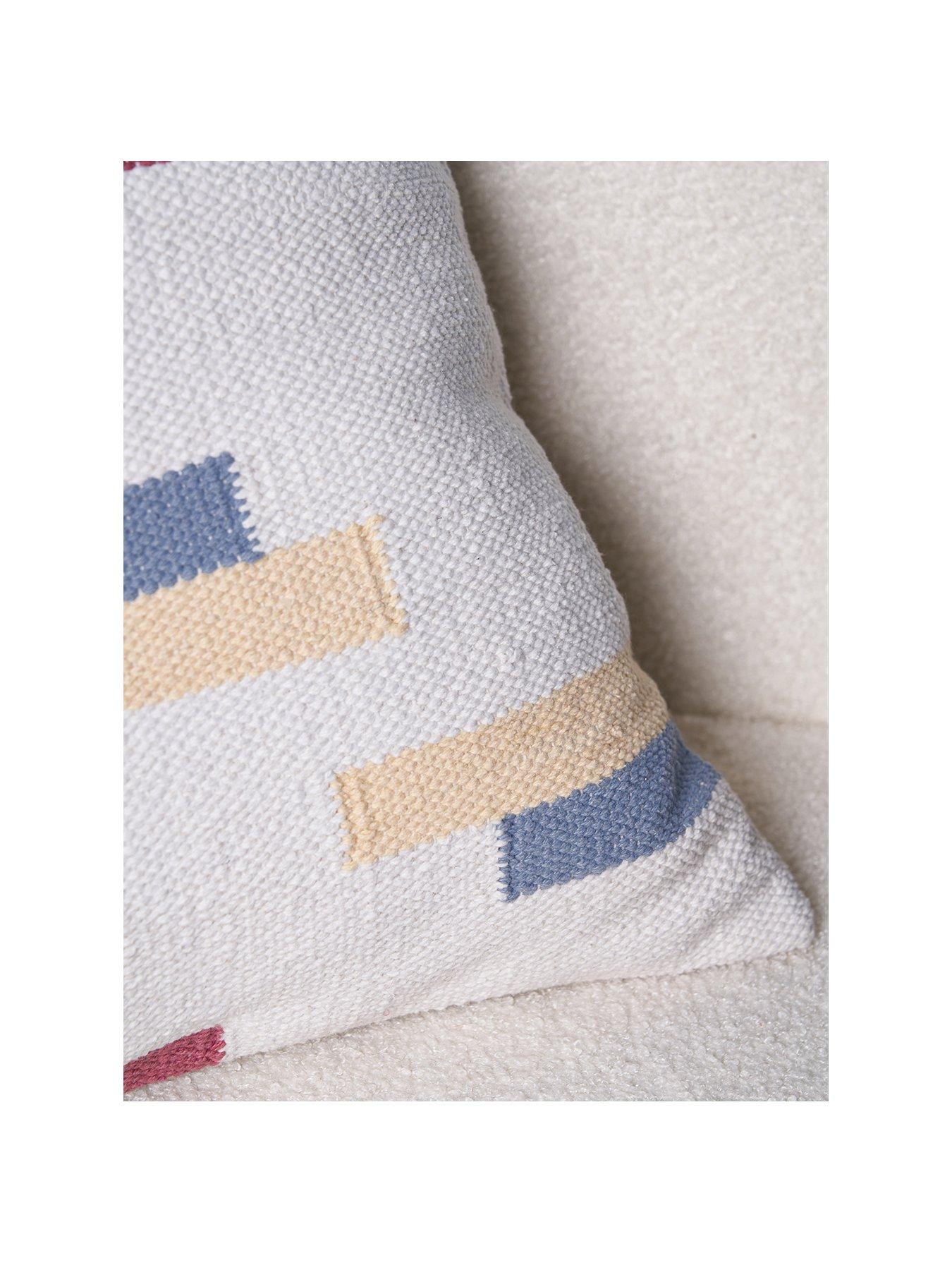Image 2 of 4 of The Very Collection Softscape Woven Stripes Cushion