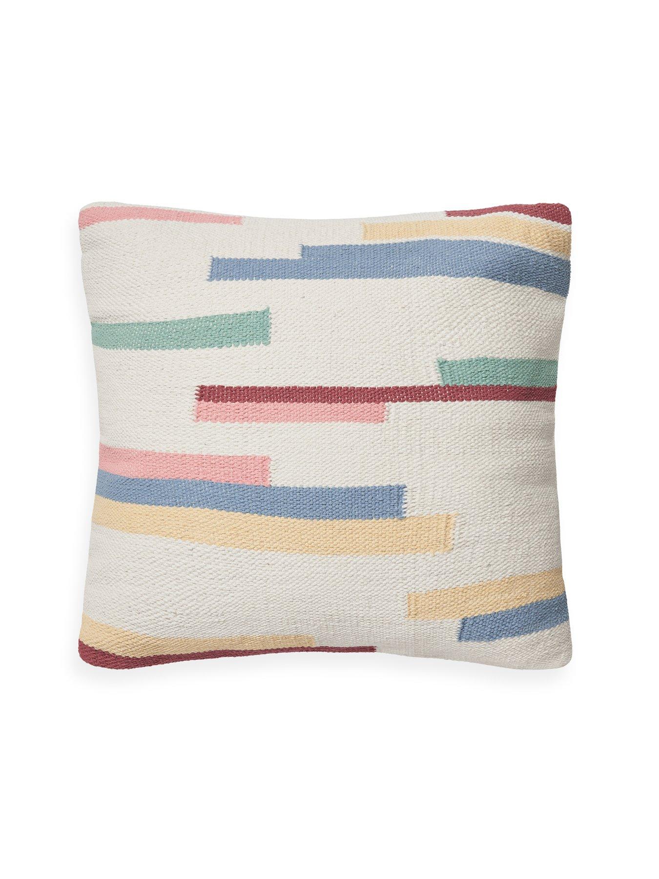Image 4 of 4 of The Very Collection Softscape Woven Stripes Cushion
