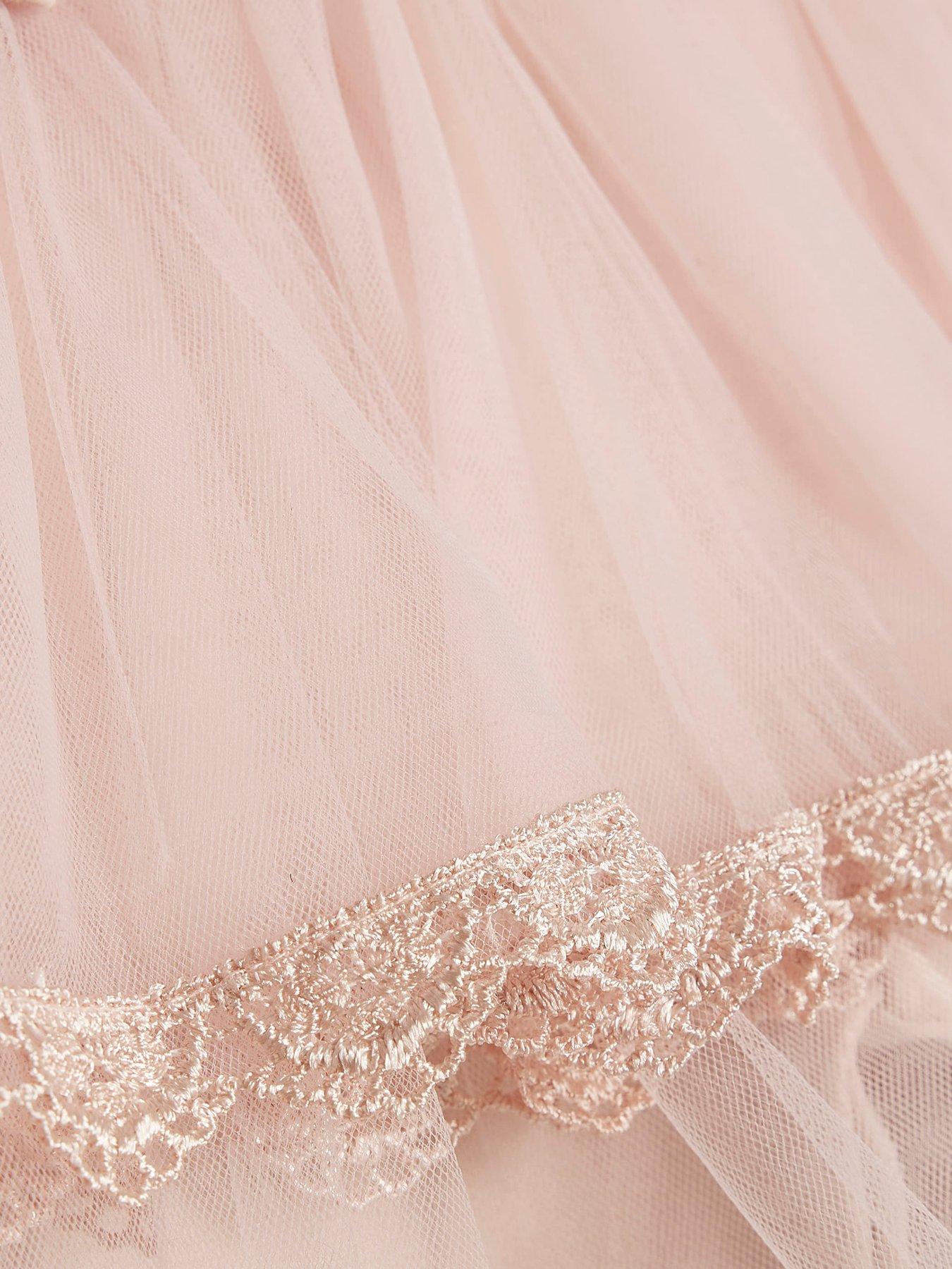 Image 4 of 5 of River Island Baby Girls Tulle Leggings Set - Pink