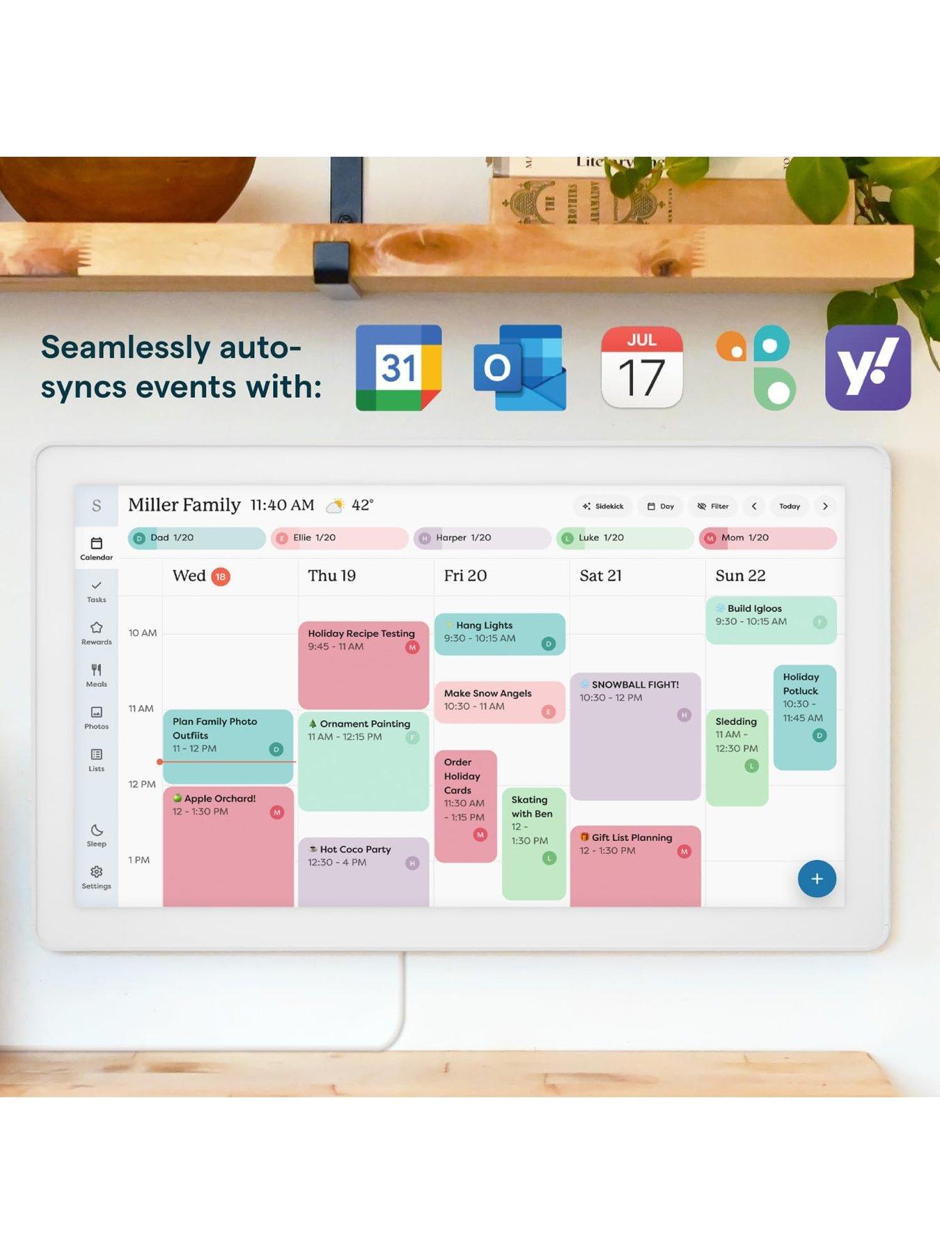 Image 2 of 7 of Skylight Skylight Max 27 inch Smart Digital Calendar